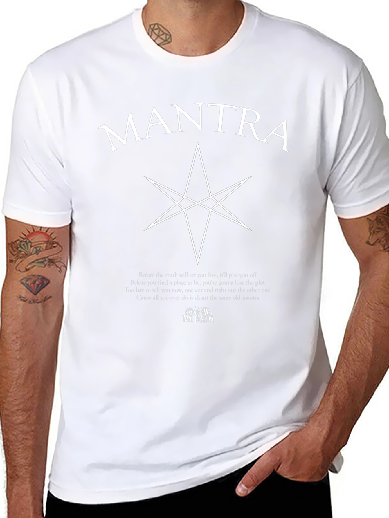 MANTRA Graphic T-Shirt - Bring Me The Horizon