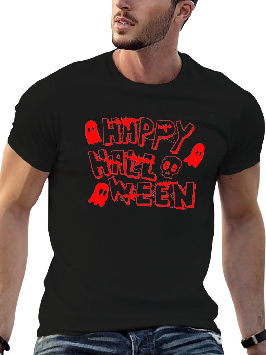 Happy Halloween Graphic T-Shirt