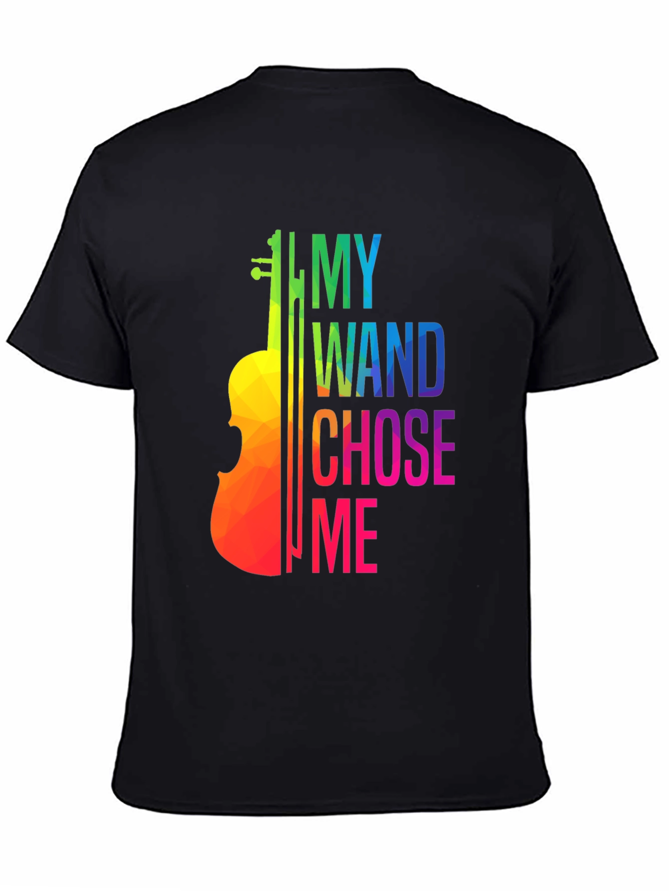 Violin Lover T-Shirt: My Wand Chose Me Musician Tee