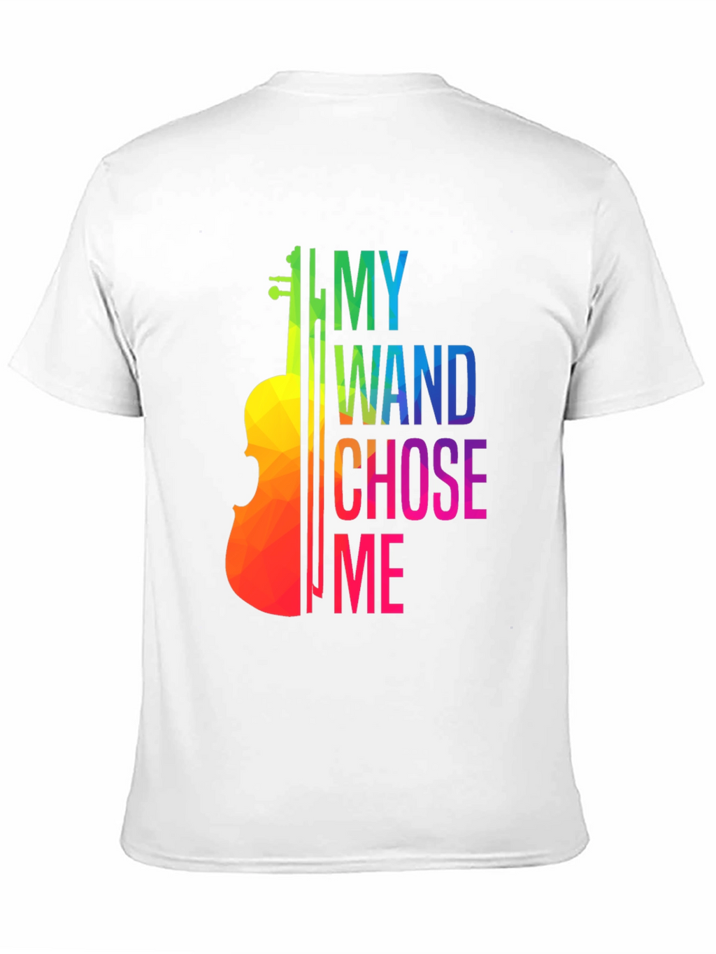 Violin Lover T-Shirt: My Wand Chose Me Musician Tee
