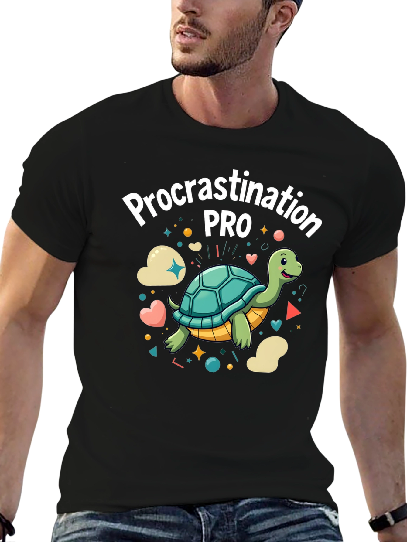 Procrastination PRO Funny Turtle T-Shirt