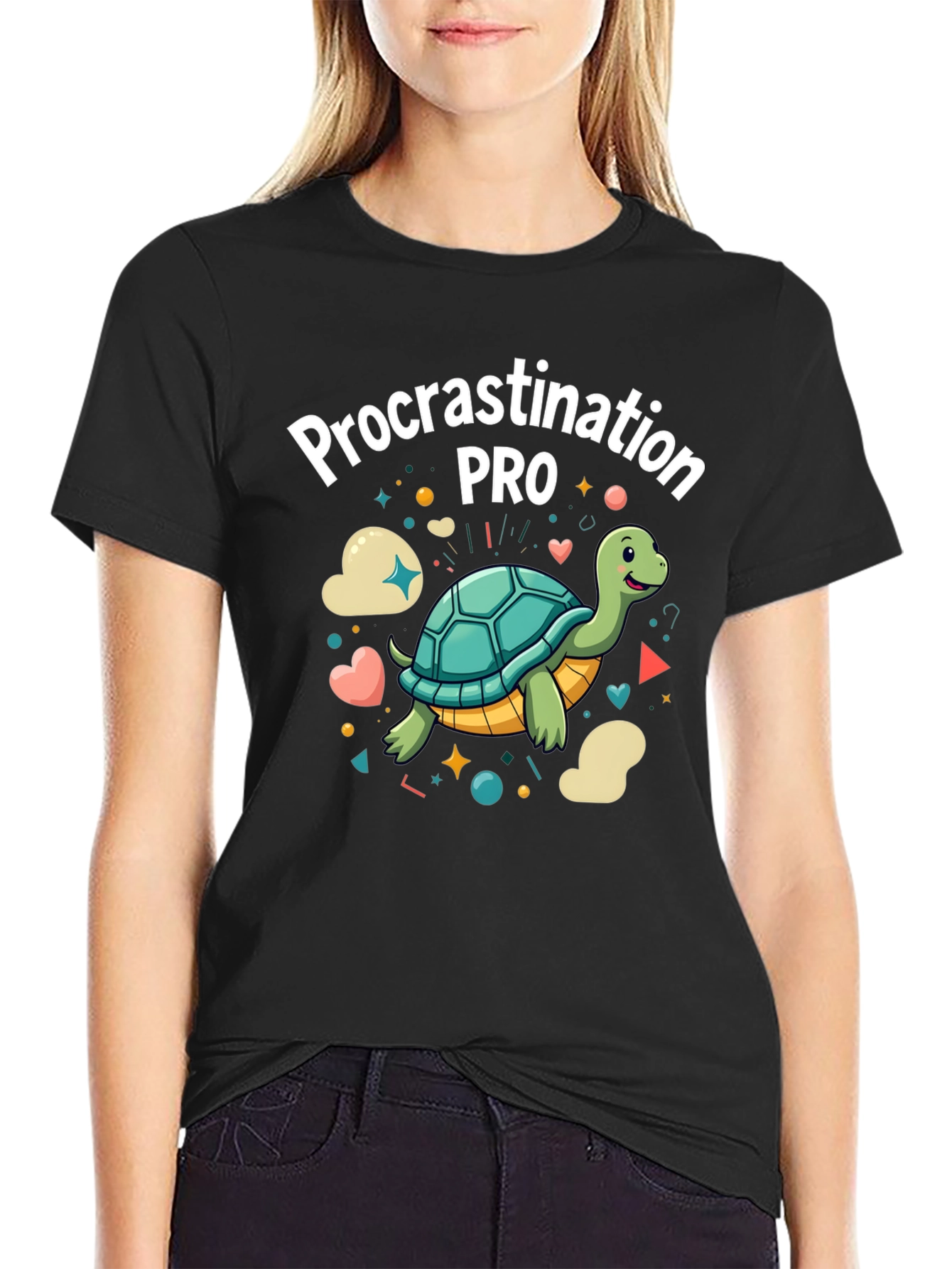 Procrastination PRO Funny Turtle T-Shirt