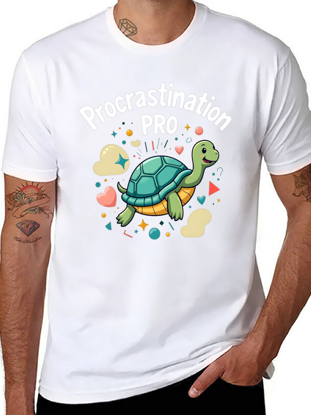 Procrastination PRO Funny Turtle T-Shirt