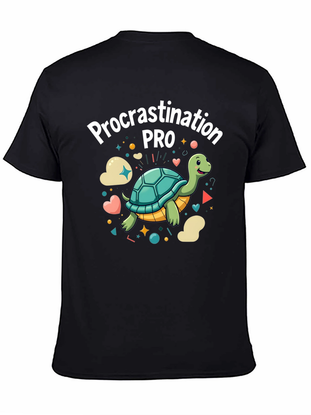 Procrastination PRO Funny Turtle T-Shirt