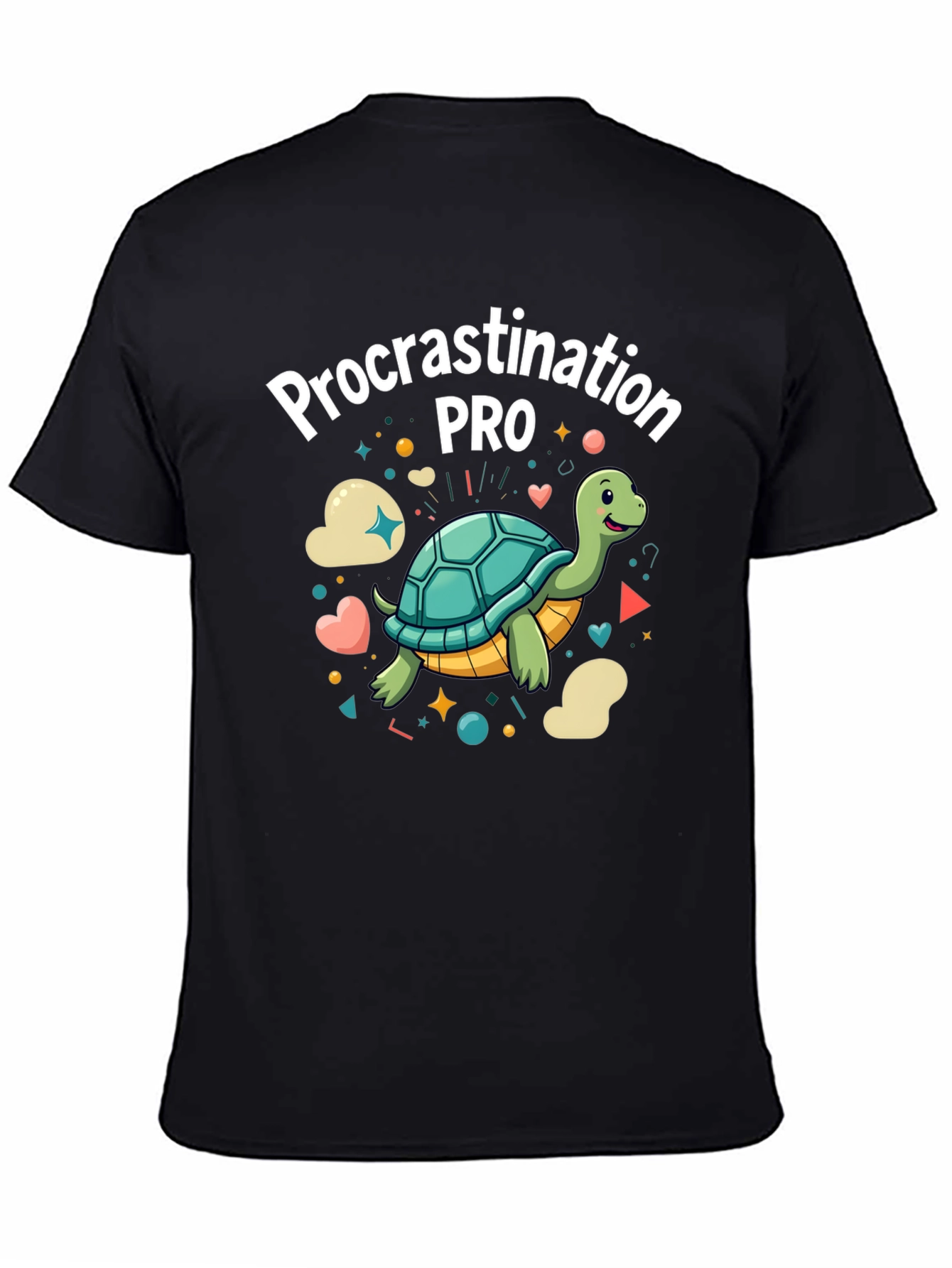 Procrastination PRO Funny Turtle T-Shirt