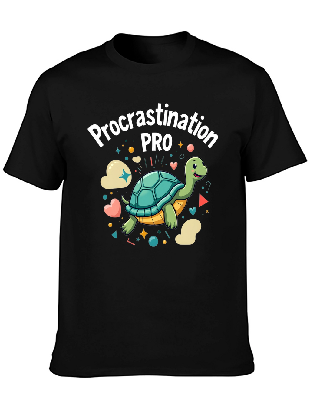 Procrastination PRO Funny Turtle T-Shirt