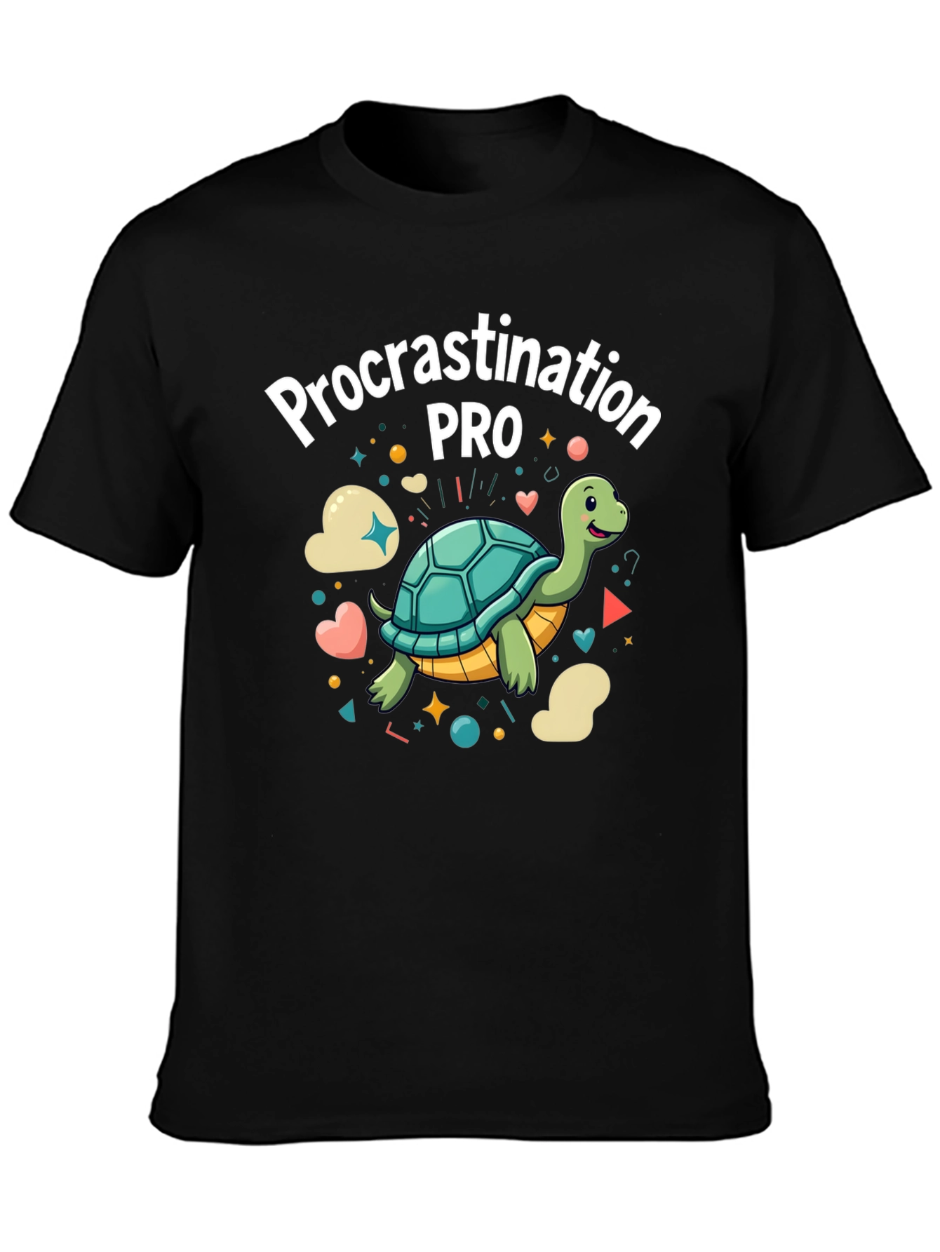Procrastination PRO Funny Turtle T-Shirt