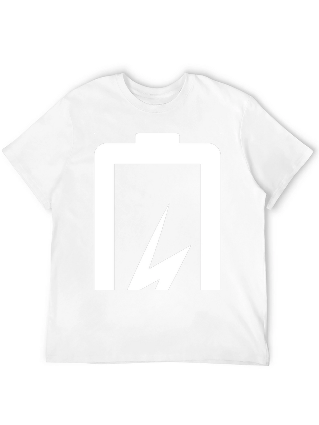 Battery Lightning Bolt Black T-Shirt