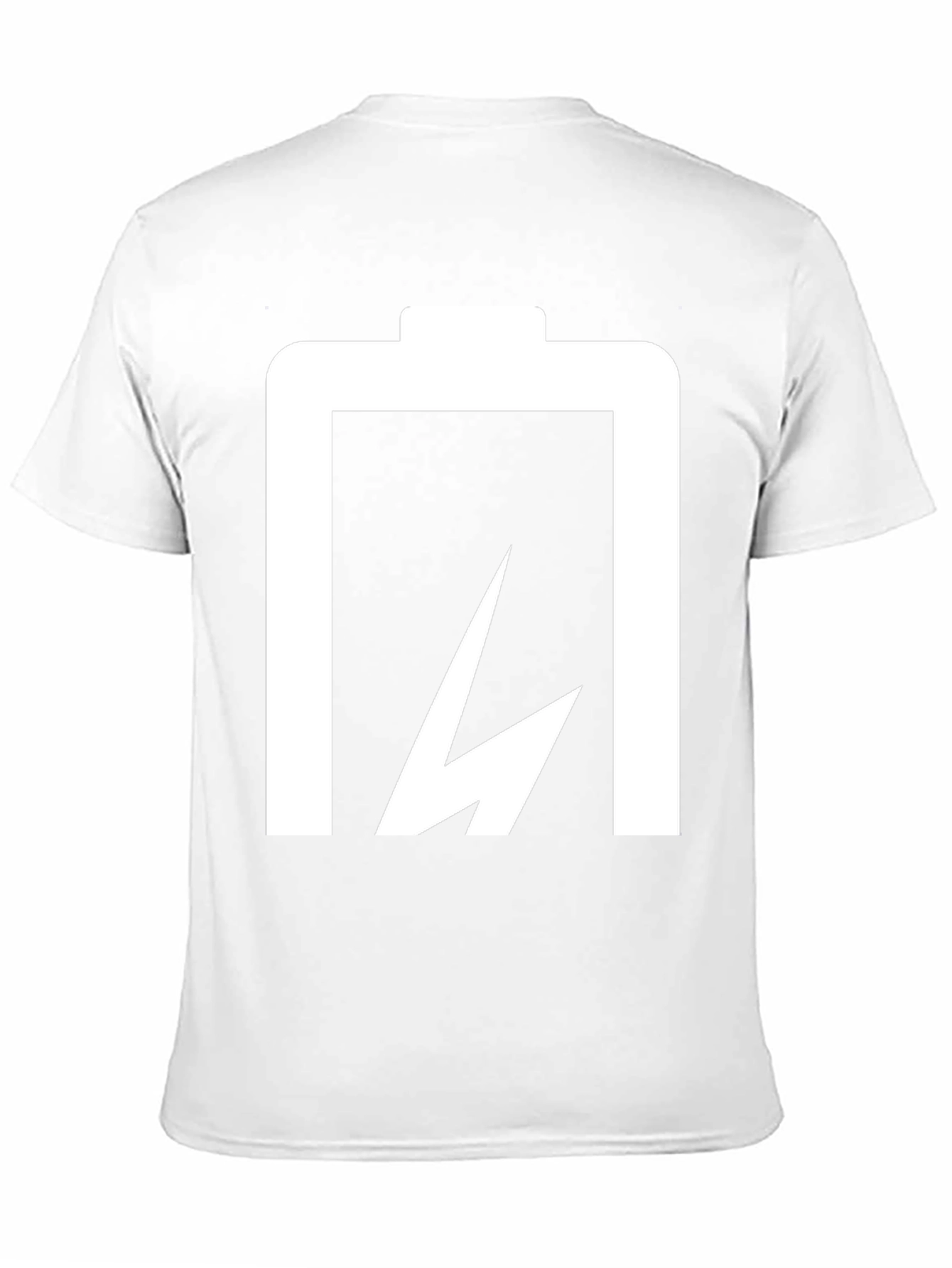 Battery Lightning Bolt Black T-Shirt