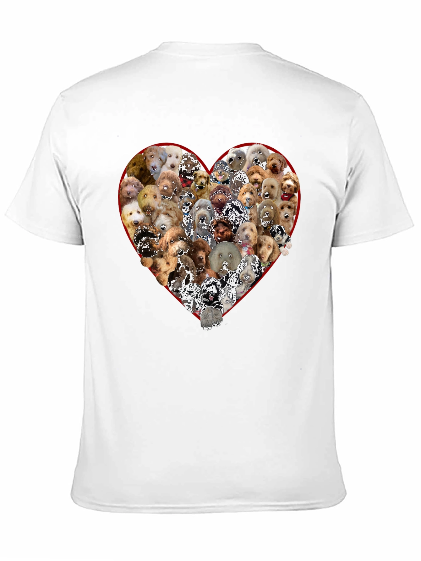 Dog Breed Heart Graphic T-Shirt