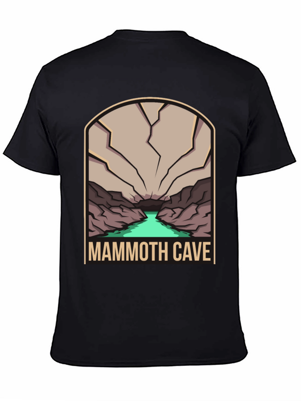 Mammoth Cave Graphic Tee - Nature Adventure Shirt