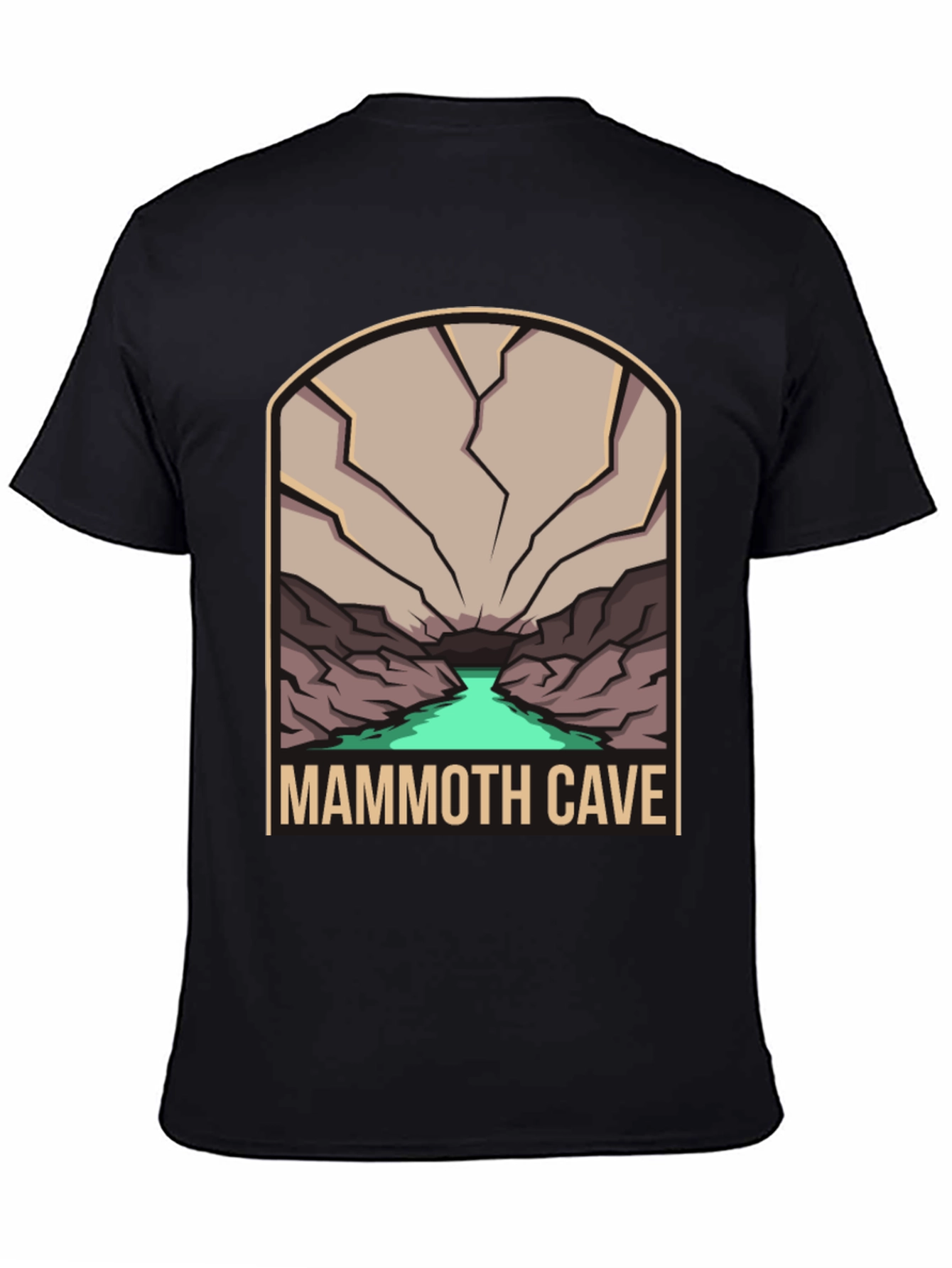 Mammoth Cave Graphic Tee - Nature Adventure Shirt