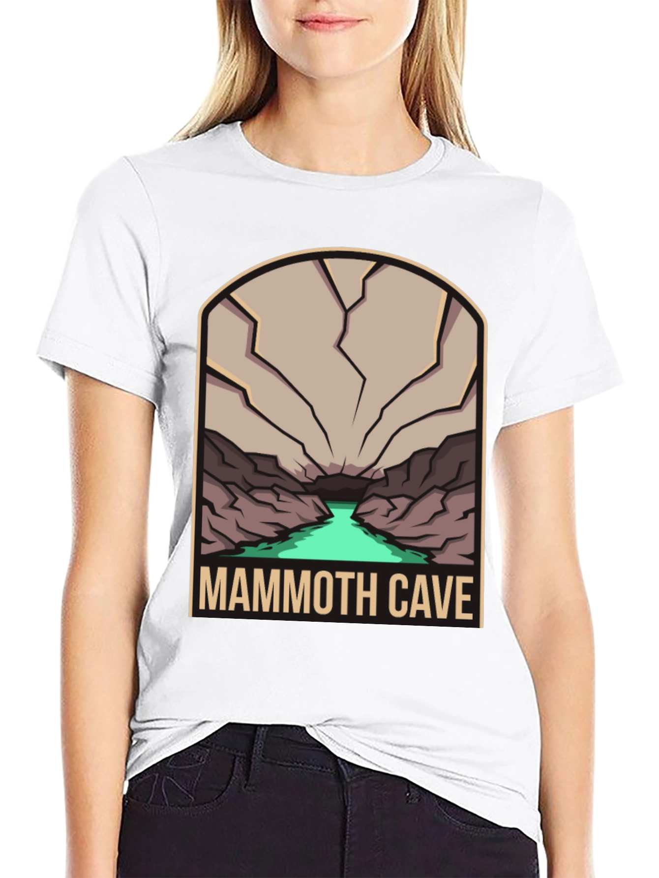 Mammoth Cave Graphic Tee - Nature Adventure Shirt