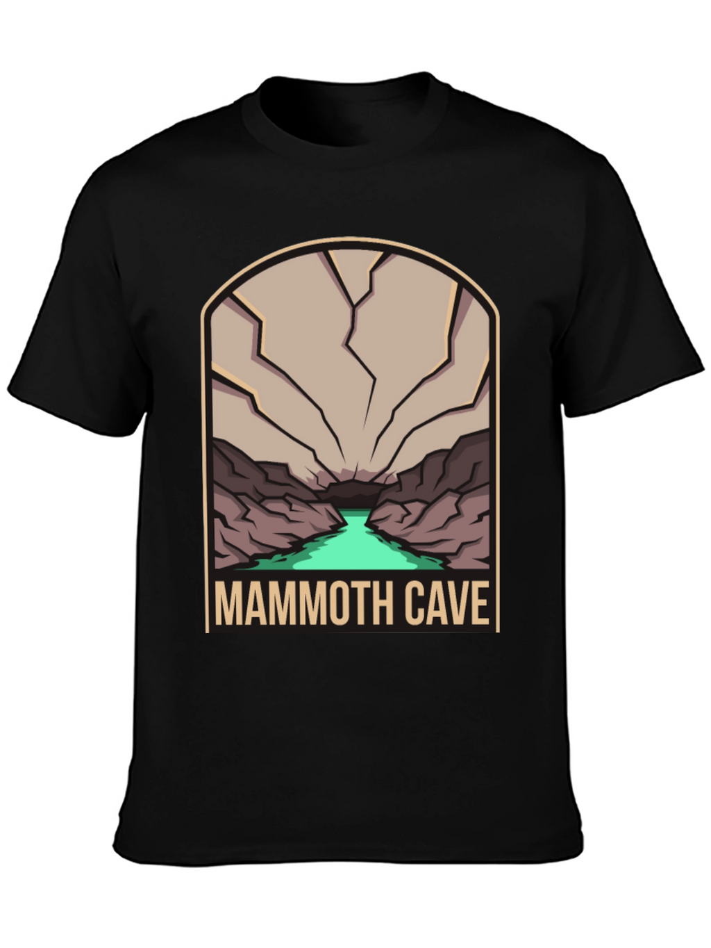 Mammoth Cave Graphic Tee - Nature Adventure Shirt