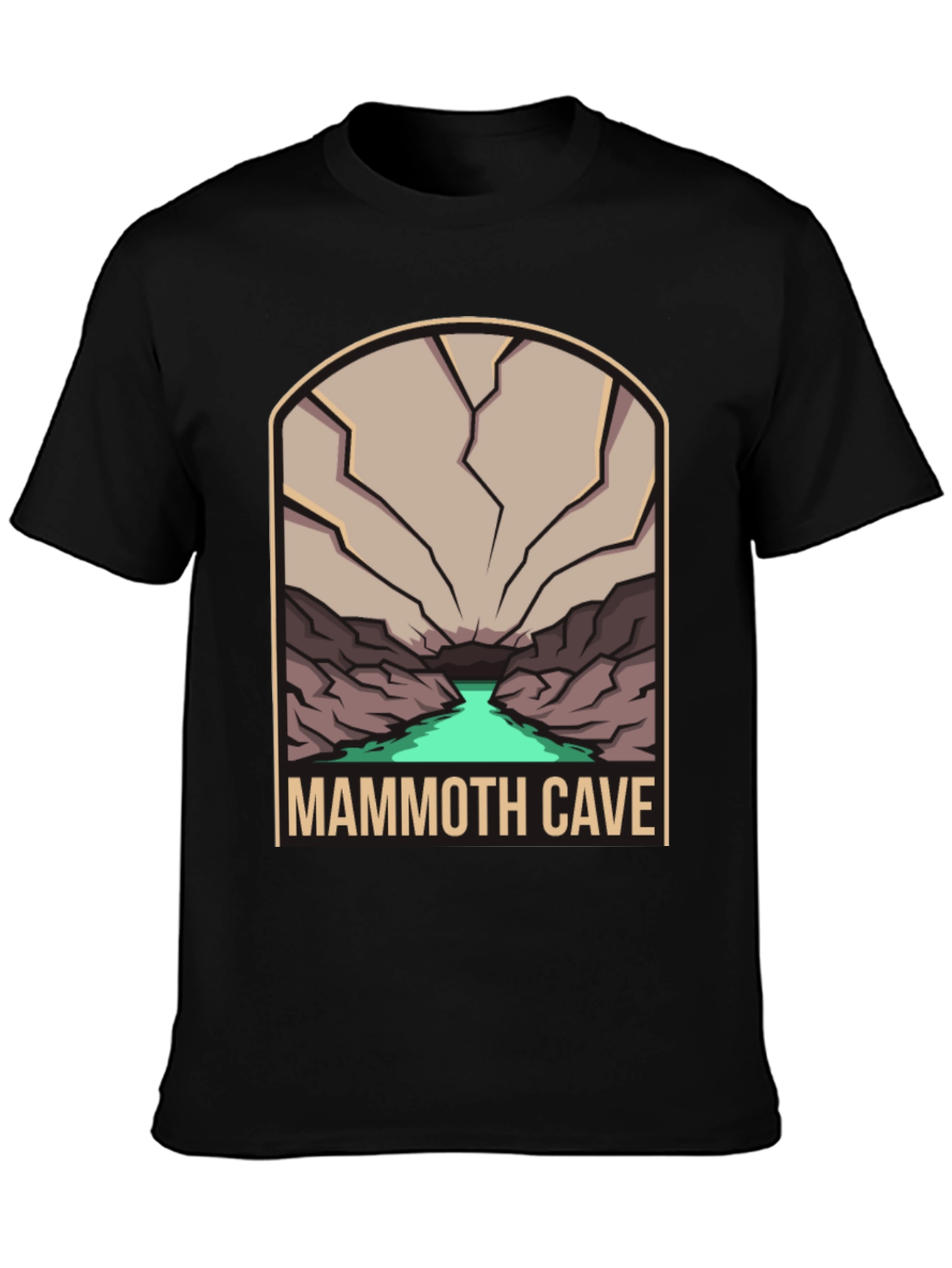 Mammoth Cave Graphic Tee - Nature Adventure Shirt