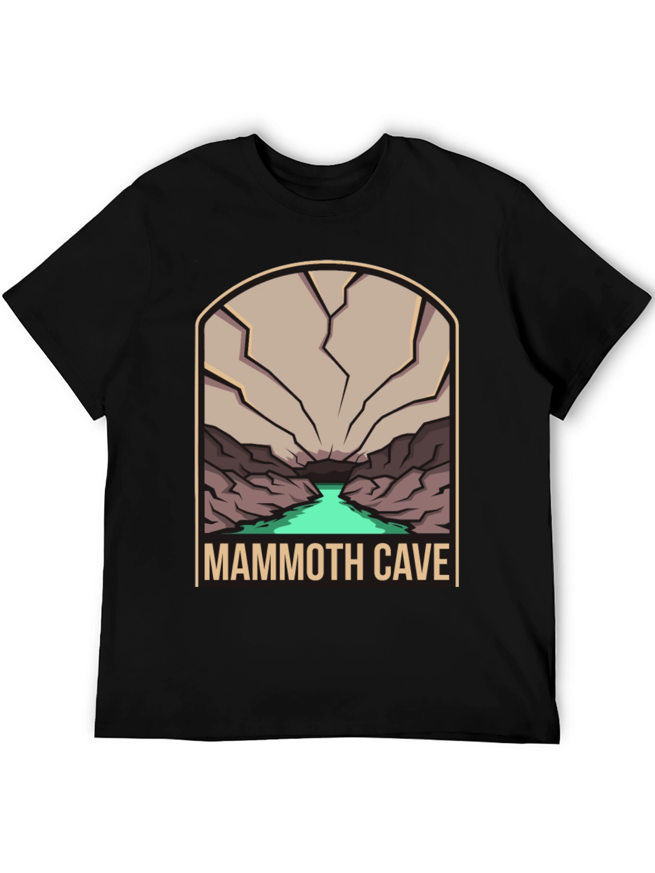 Mammoth Cave Graphic Tee - Nature Adventure Shirt