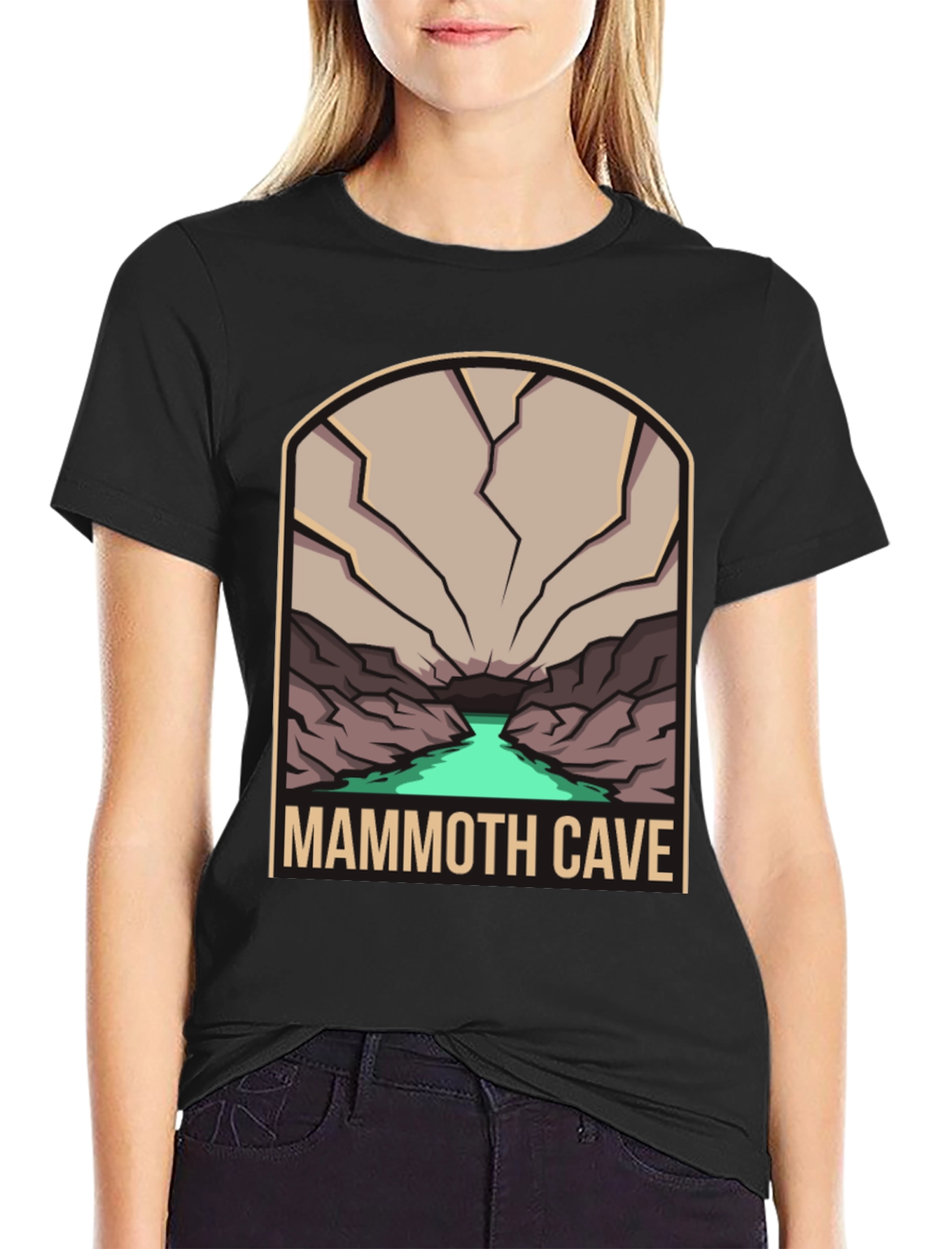 Mammoth Cave Graphic Tee - Nature Adventure Shirt