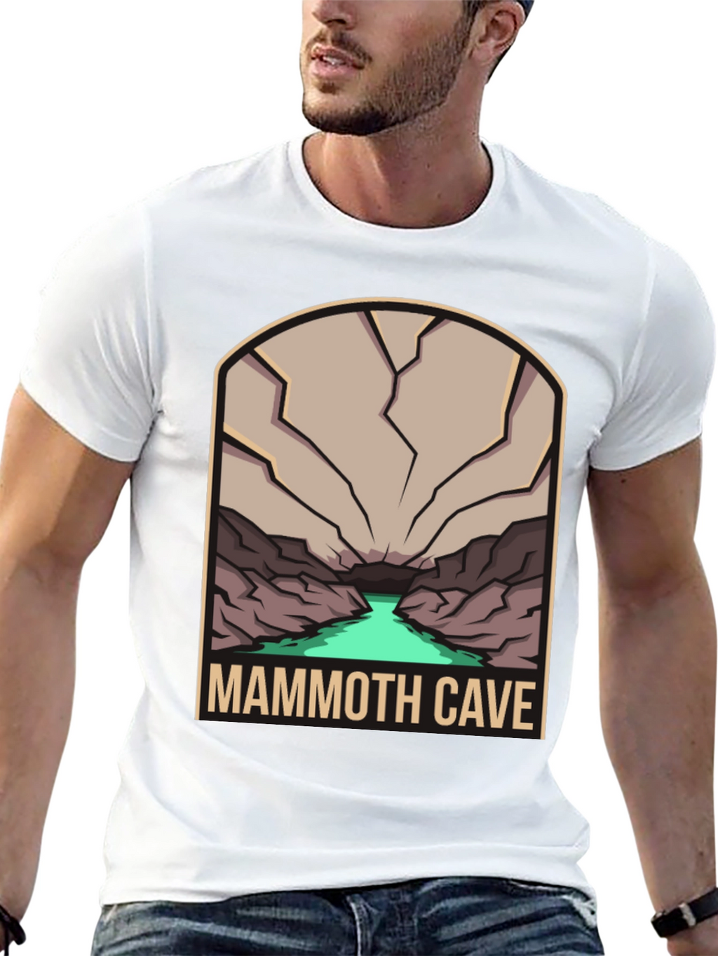 Mammoth Cave Graphic Tee - Nature Adventure Shirt