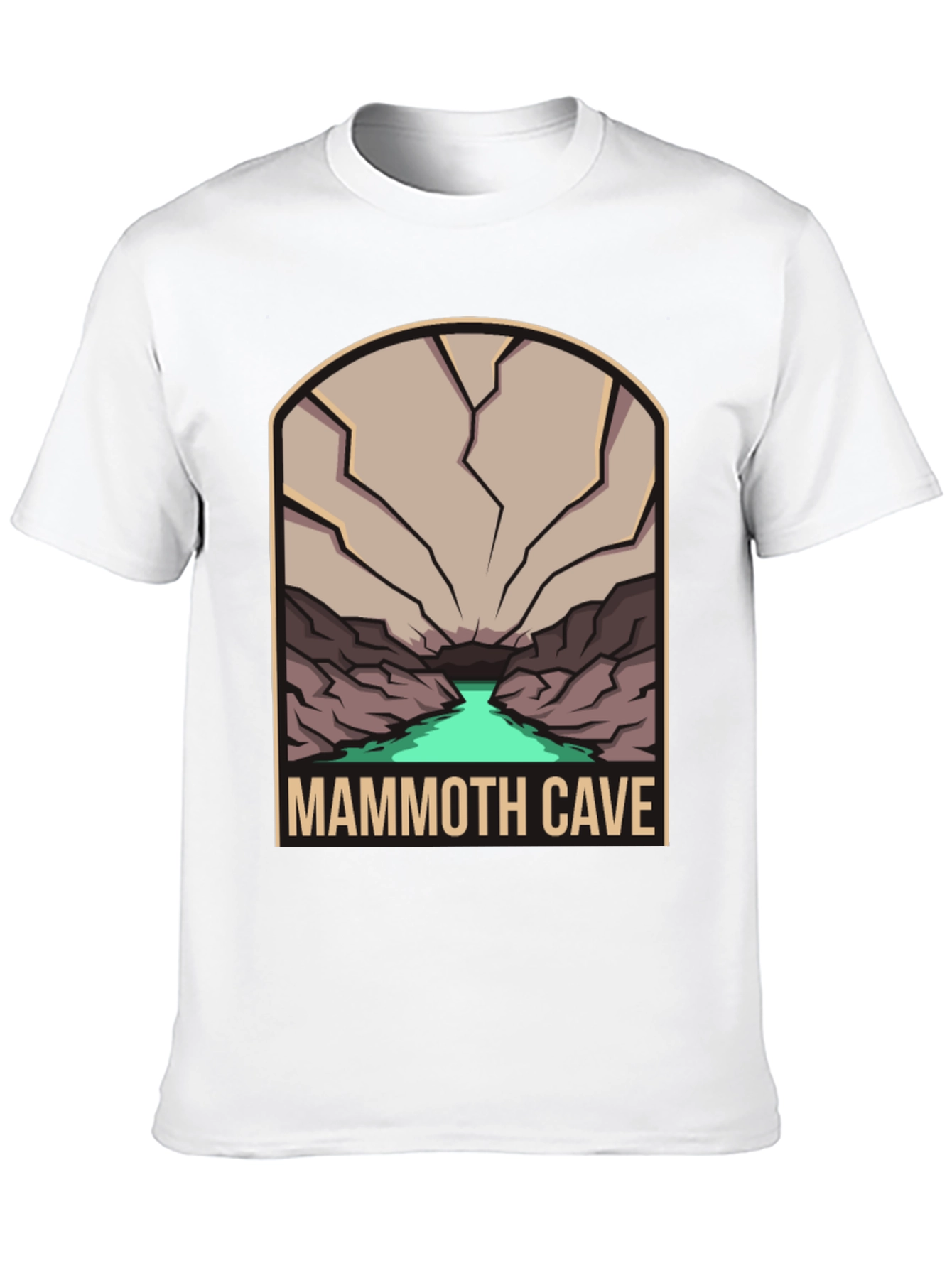 Mammoth Cave Graphic Tee - Nature Adventure Shirt