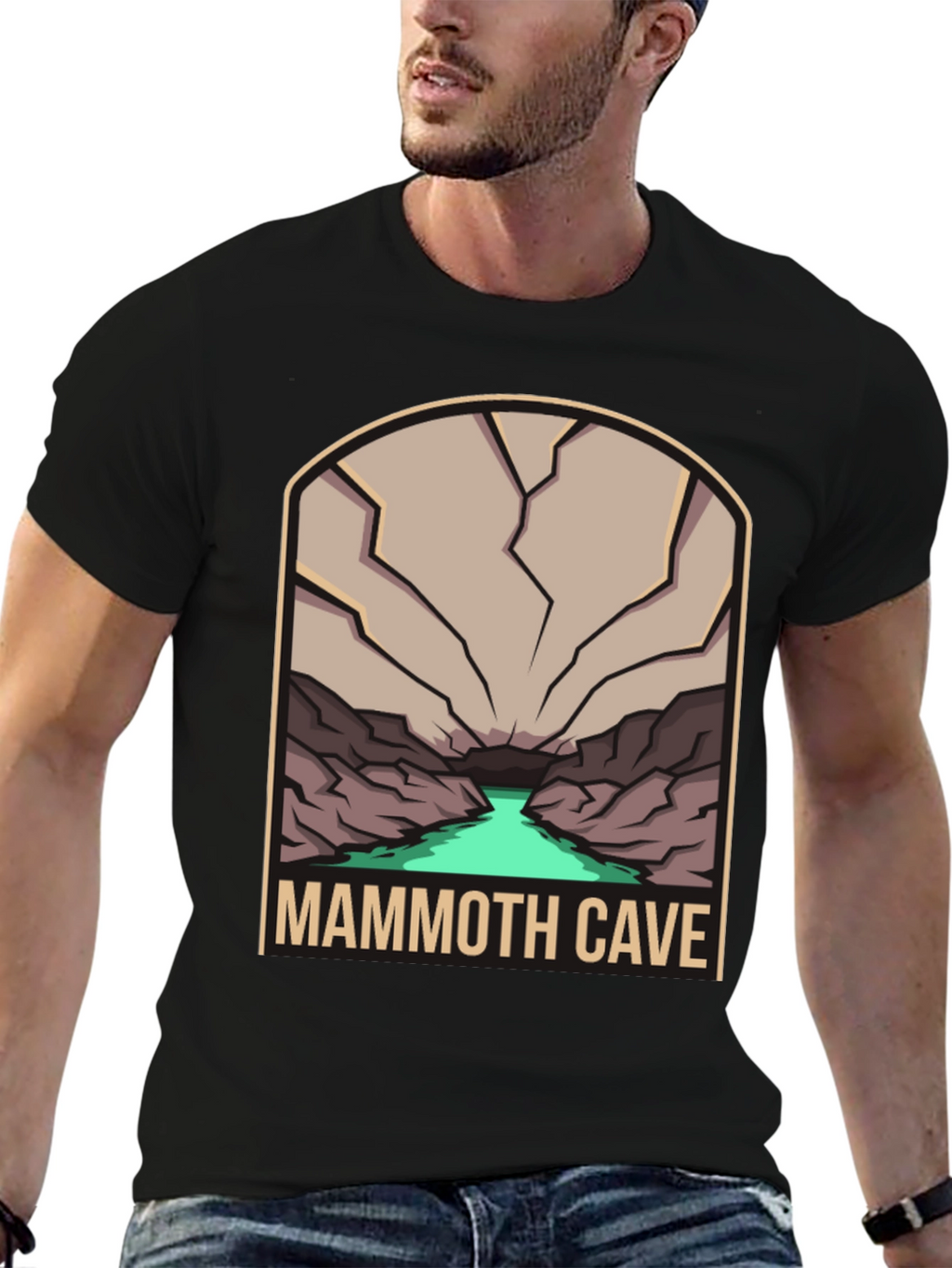 Mammoth Cave Graphic Tee - Nature Adventure Shirt