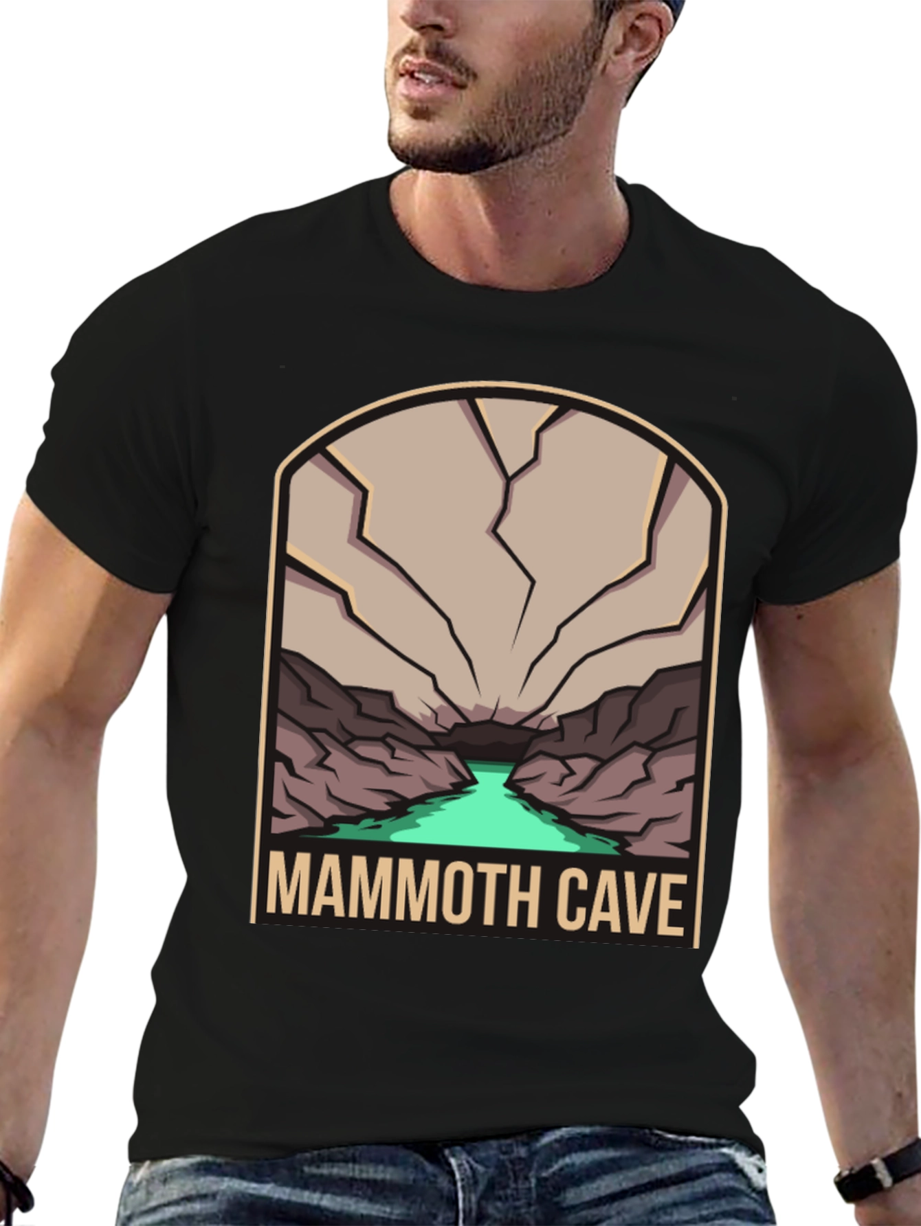 Mammoth Cave Graphic Tee - Nature Adventure Shirt