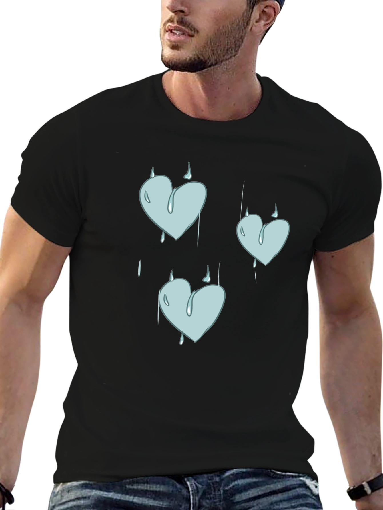 Ice Heart Graphic T-Shirt
