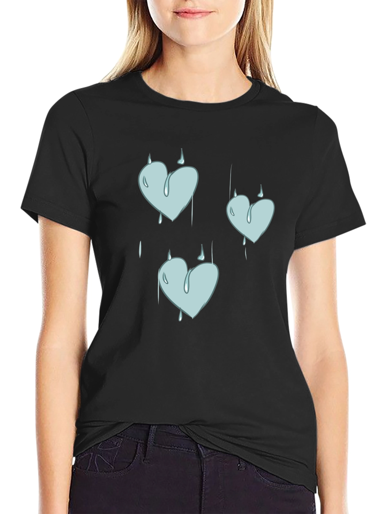 Ice Heart Graphic T-Shirt