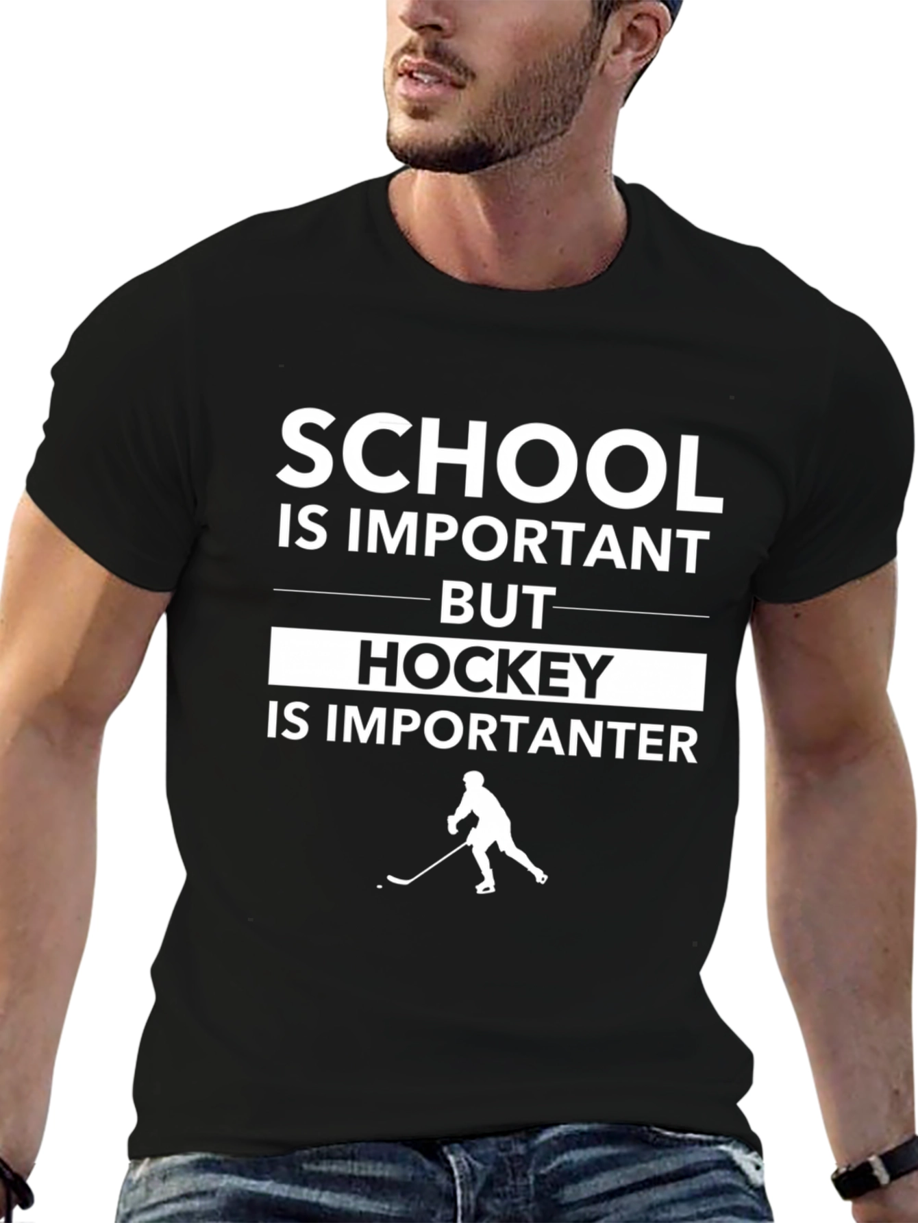 School Important Hockey Importanter T-Shirt