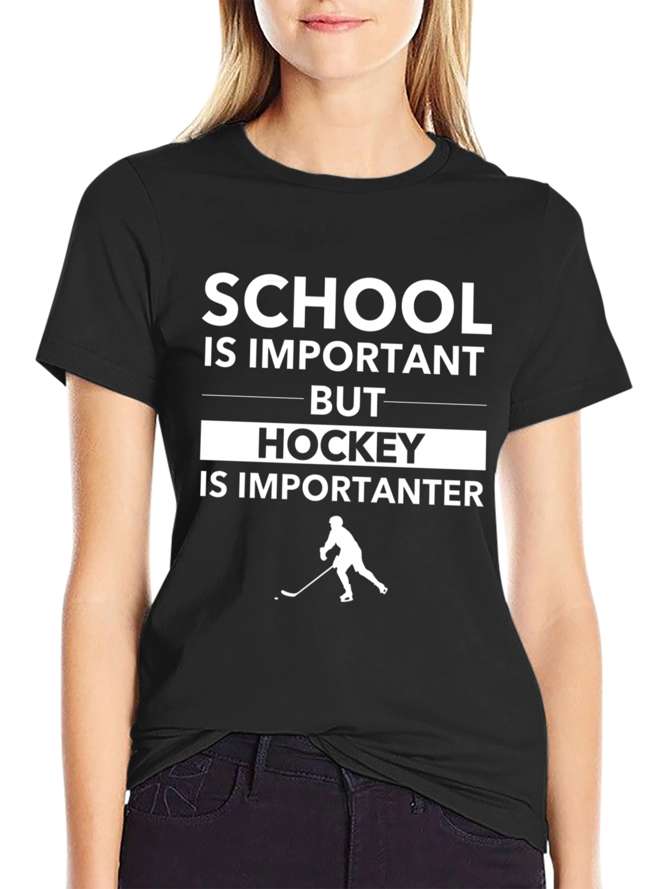 School Important Hockey Importanter T-Shirt