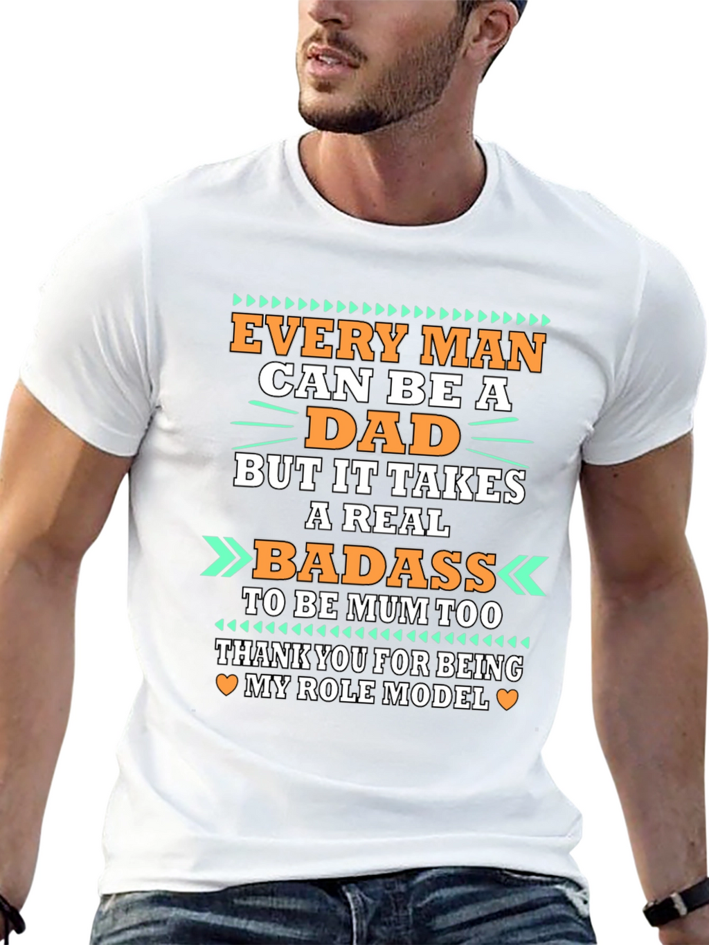 Every Man Can Be A Dad T-Shirt