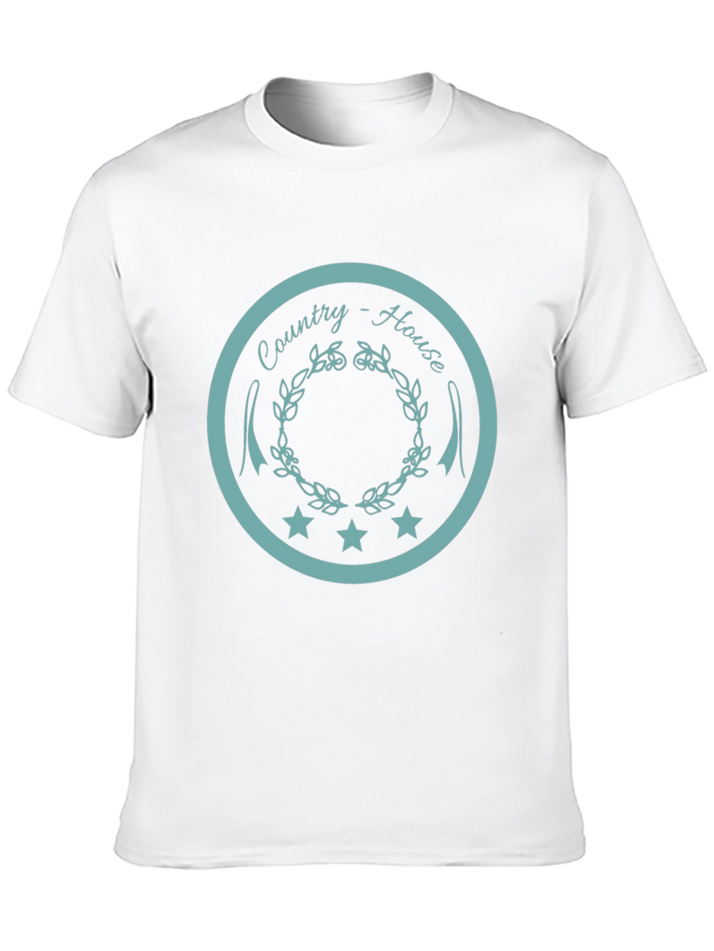 Country House Graphic Tee - Unisex Black T-Shirt
