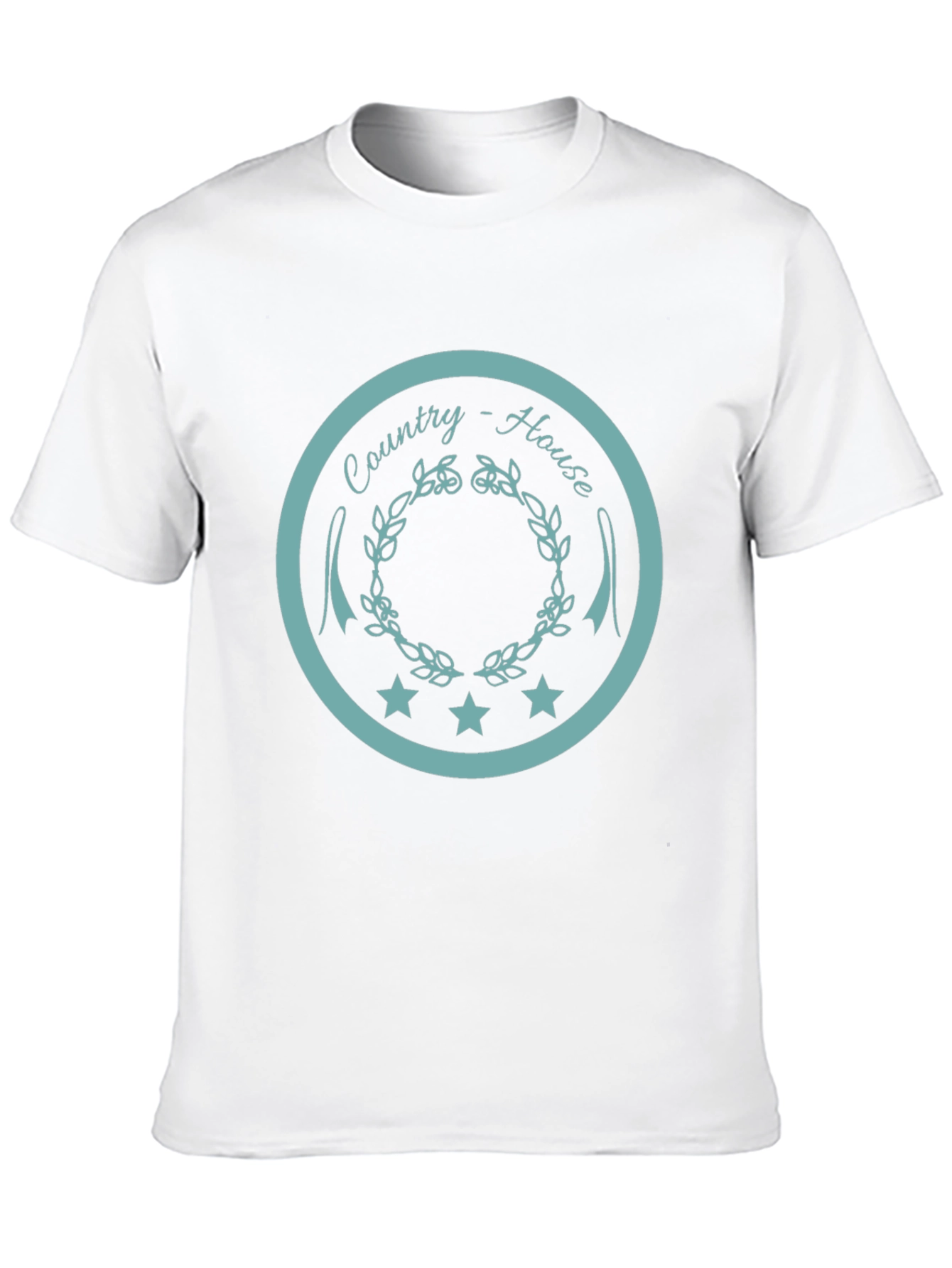 Country House Graphic Tee - Unisex Black T-Shirt