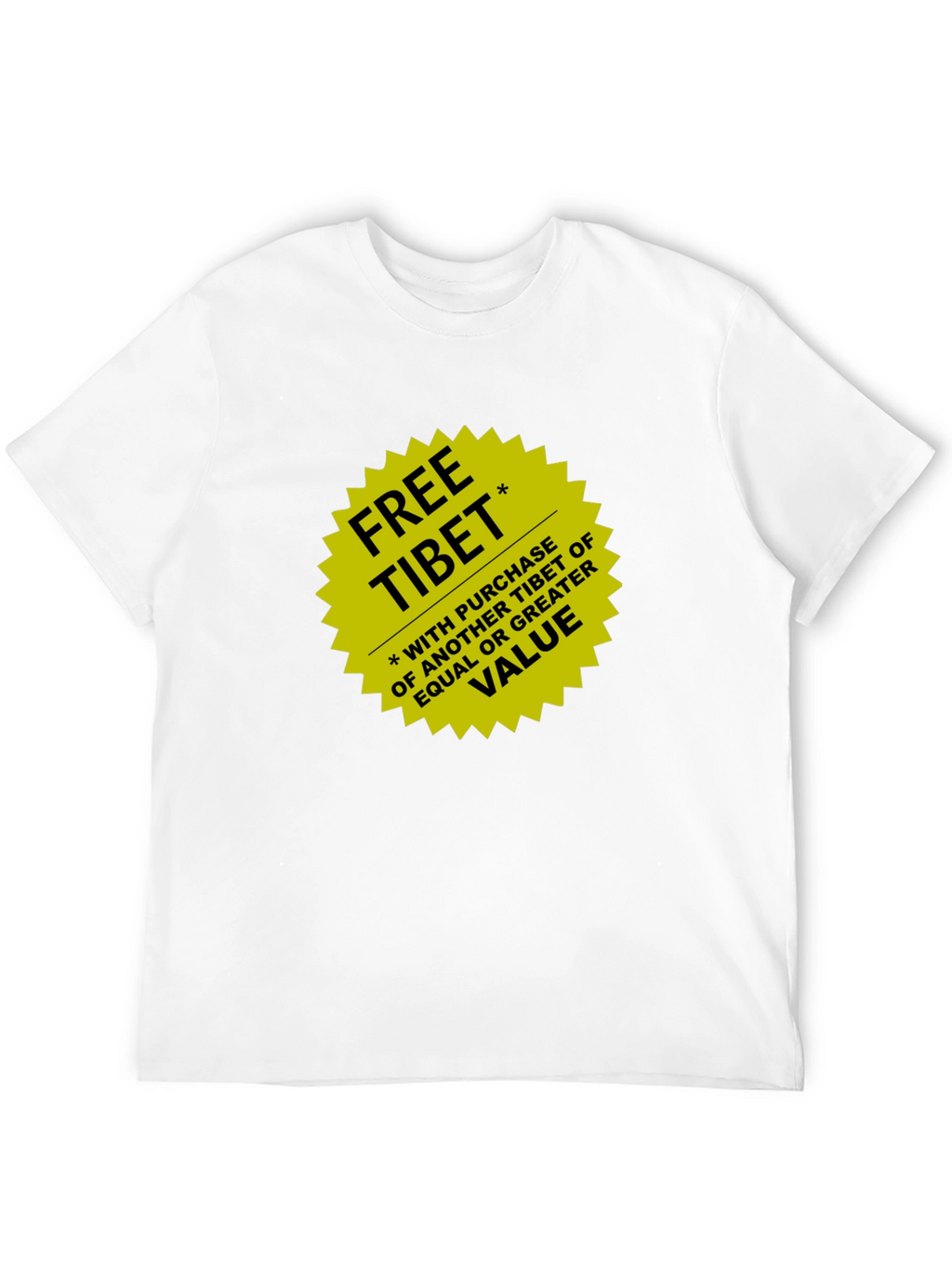Free Tibet T-Shirt: Buy One Get One!