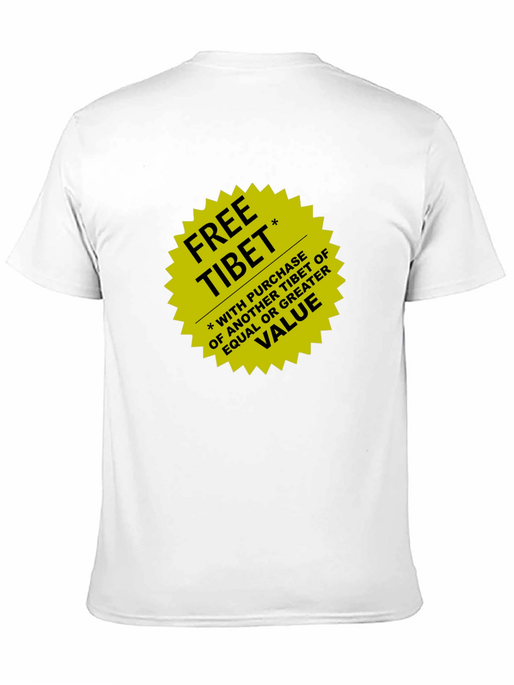 Free Tibet T-Shirt: Buy One Get One!