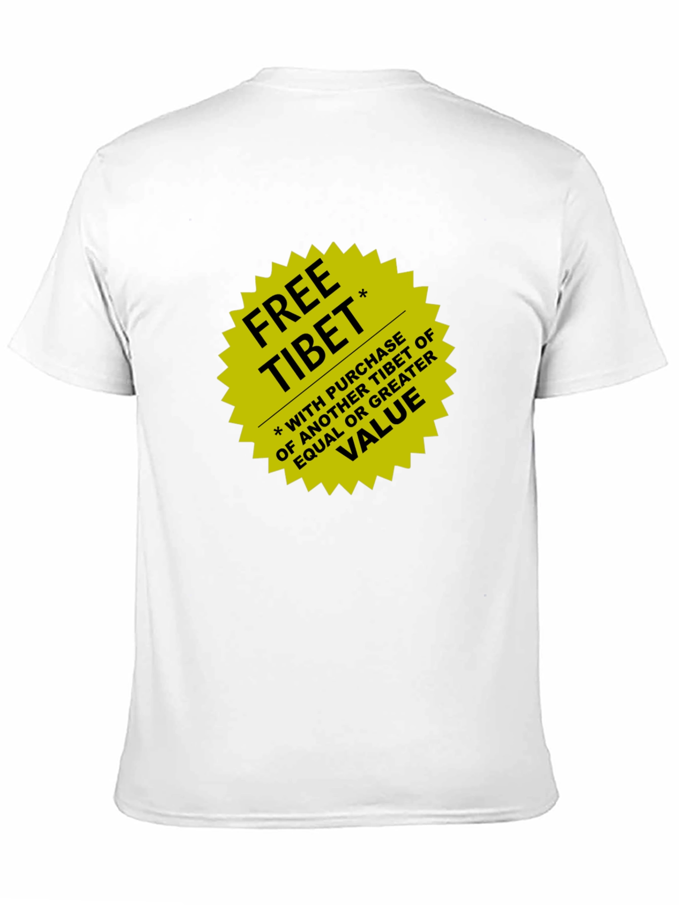 Free Tibet T-Shirt: Buy One Get One!