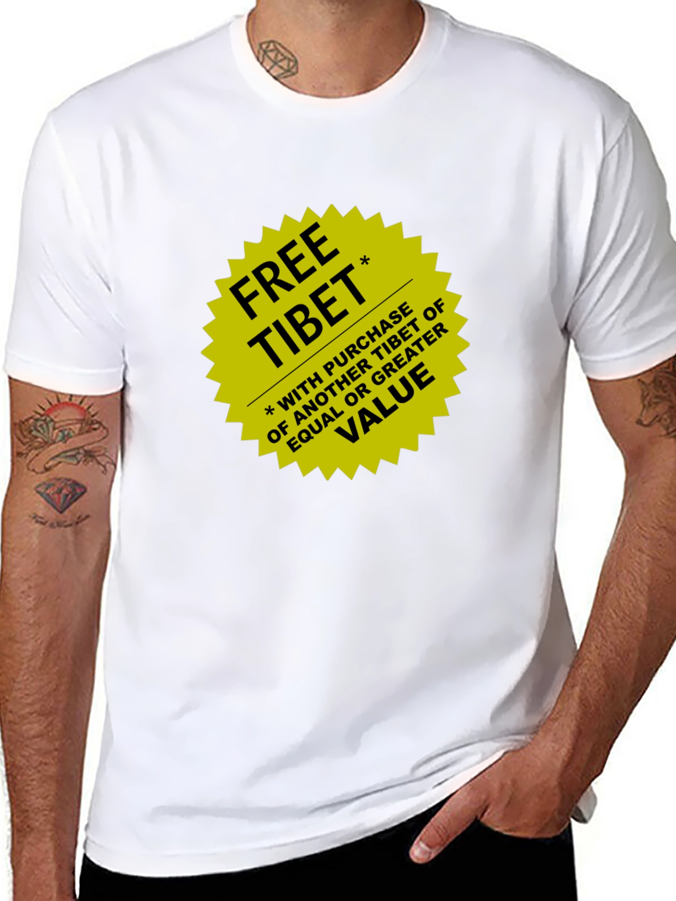 Free Tibet T-Shirt: Buy One Get One!