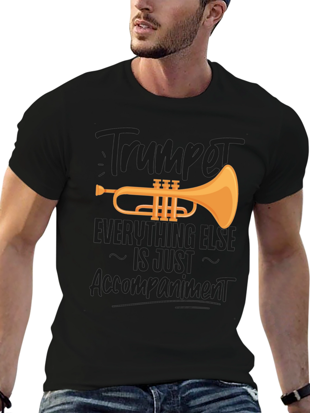 Trumpet Lover T-Shirt: Music is Everything