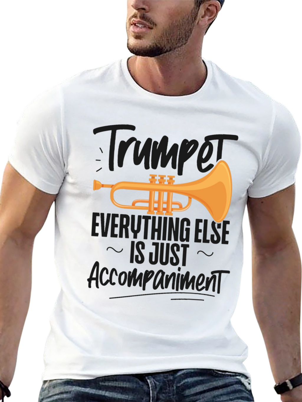 Trumpet Lover T-Shirt: Music is Everything