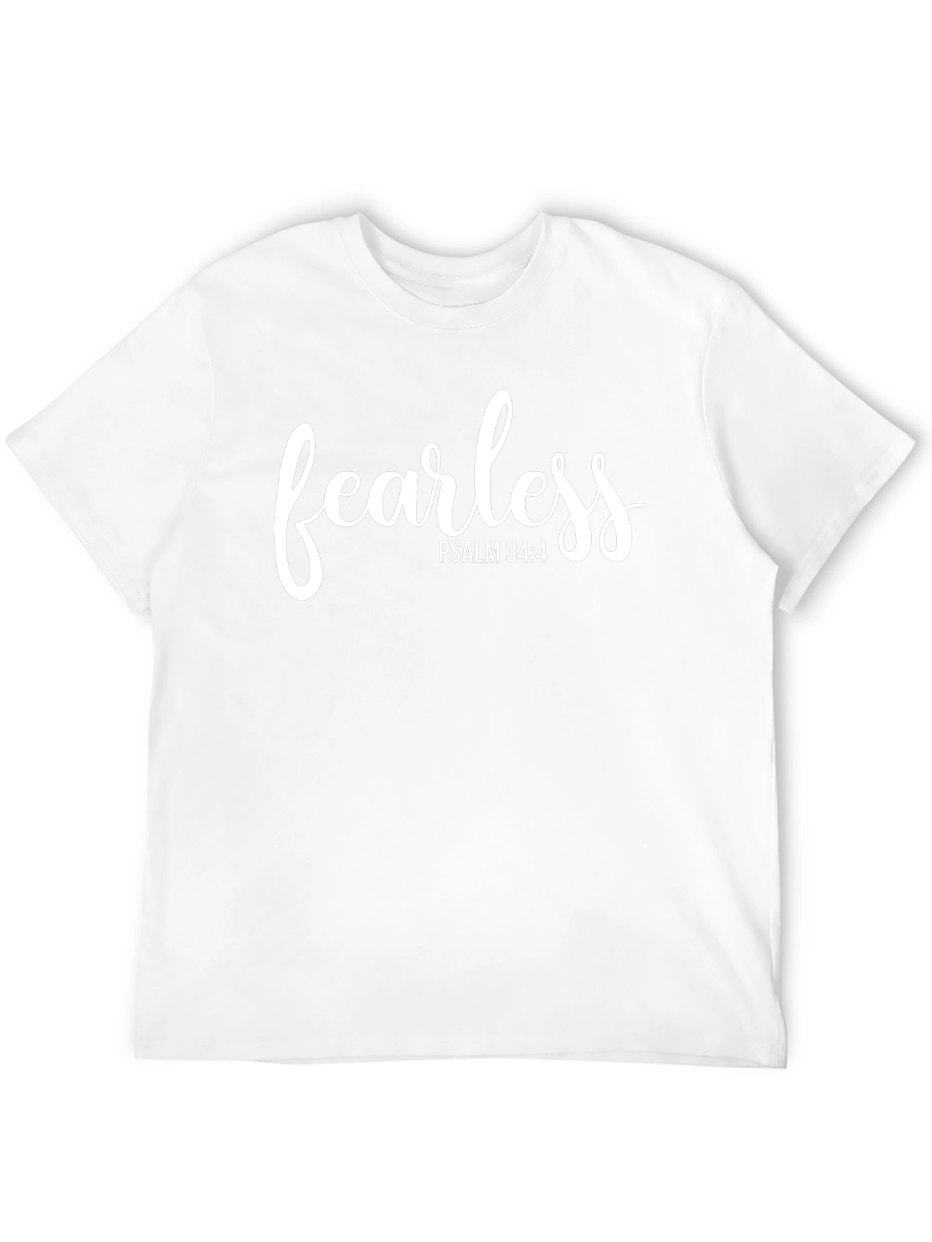 Fearless Psalm 34:4 Graphic T-Shirt