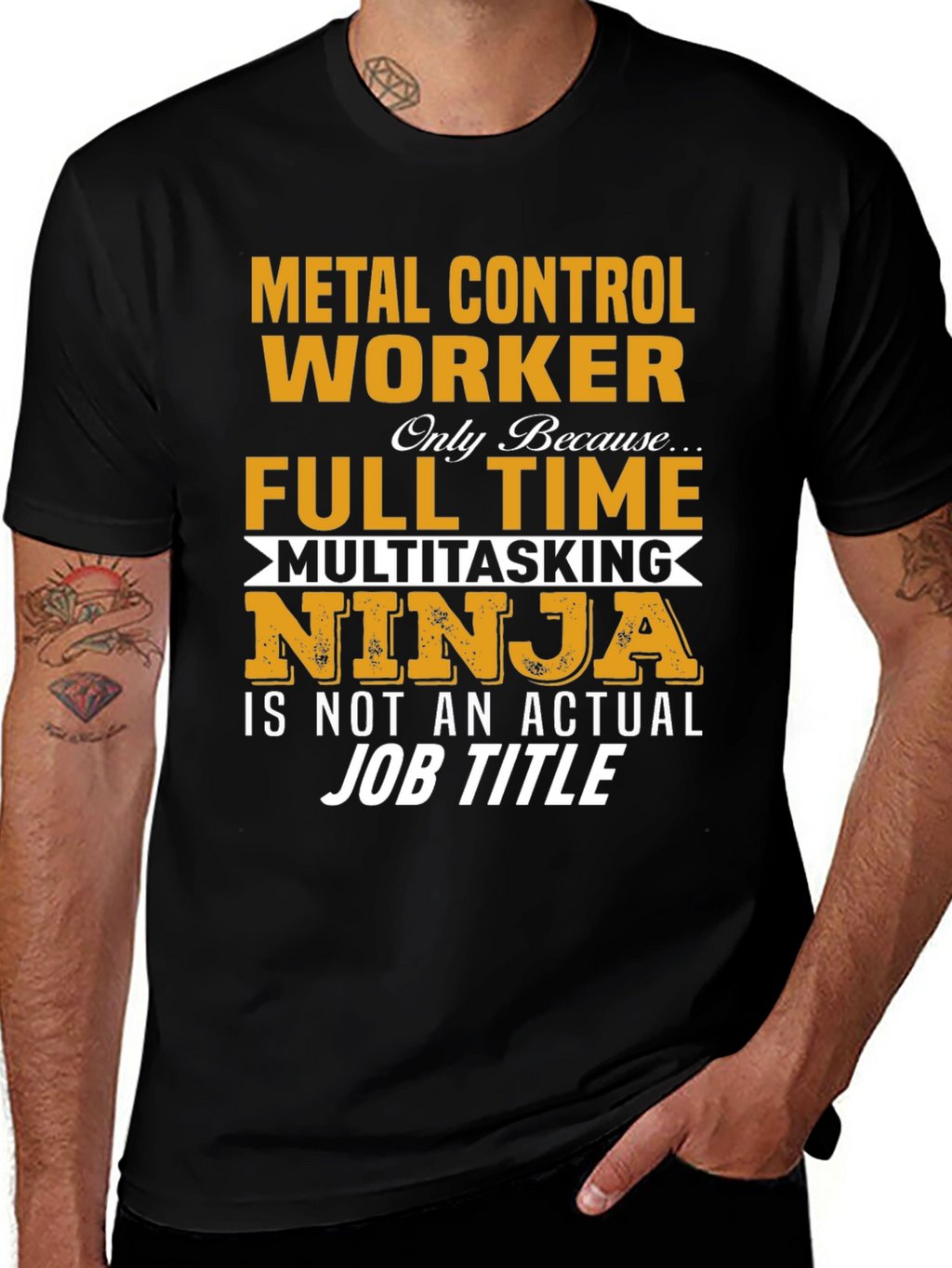 Metal Control Worker T-Shirt