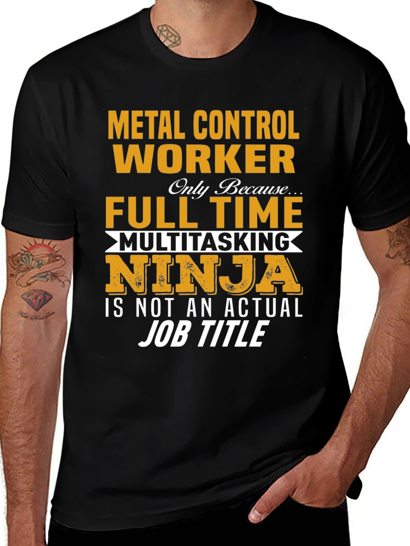 Metal Control Worker T-Shirt