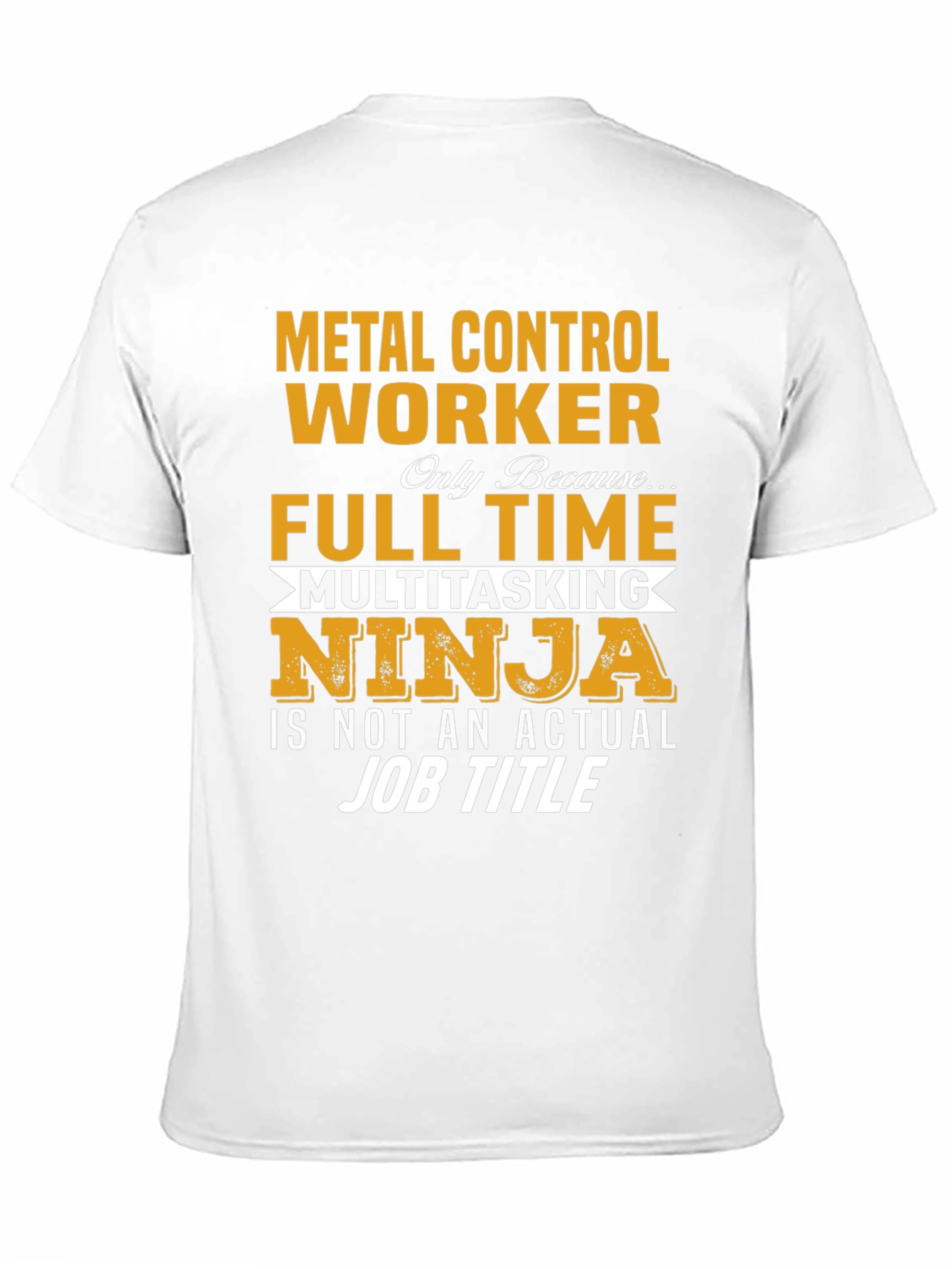 Metal Control Worker T-Shirt