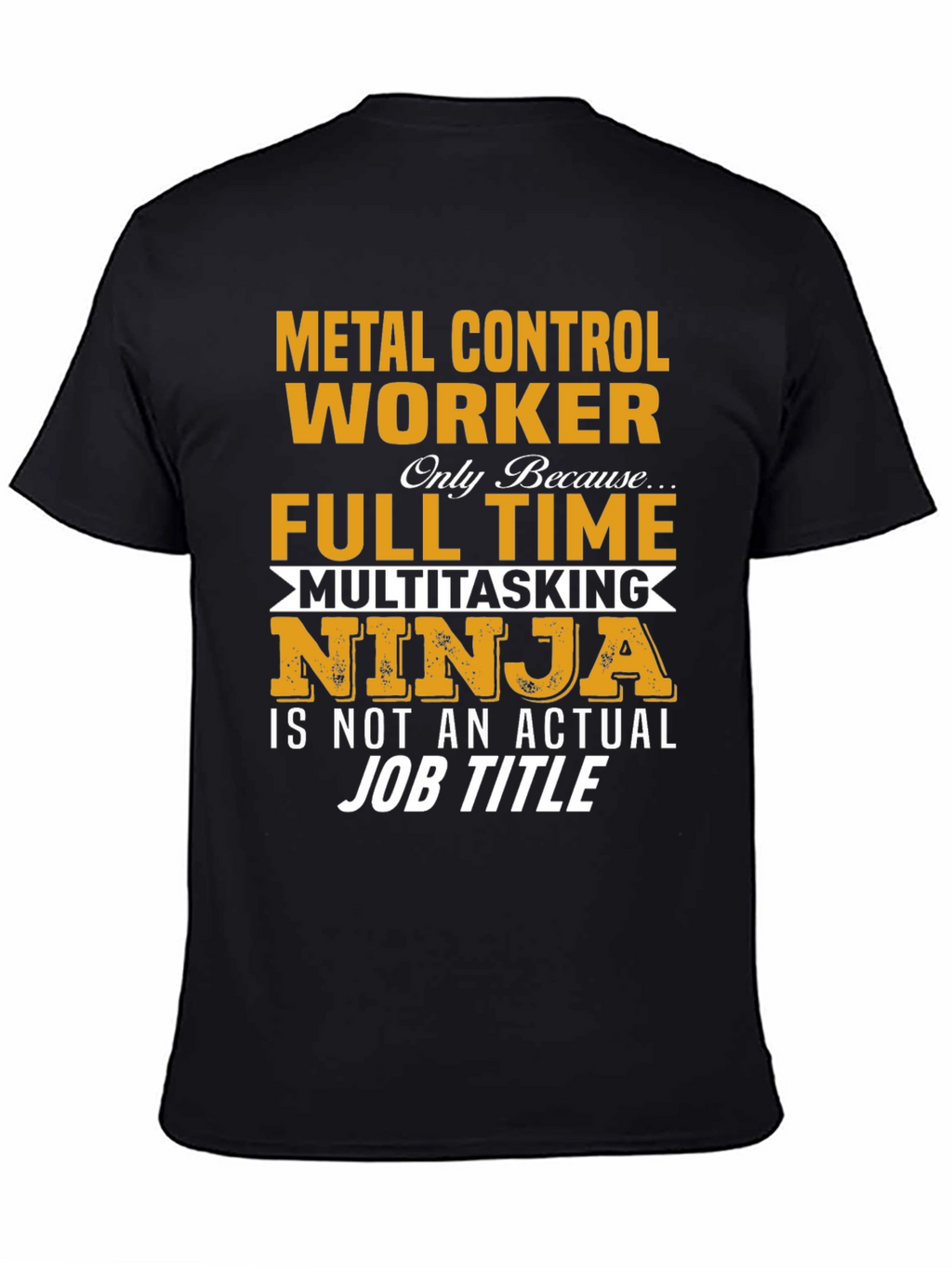 Metal Control Worker T-Shirt