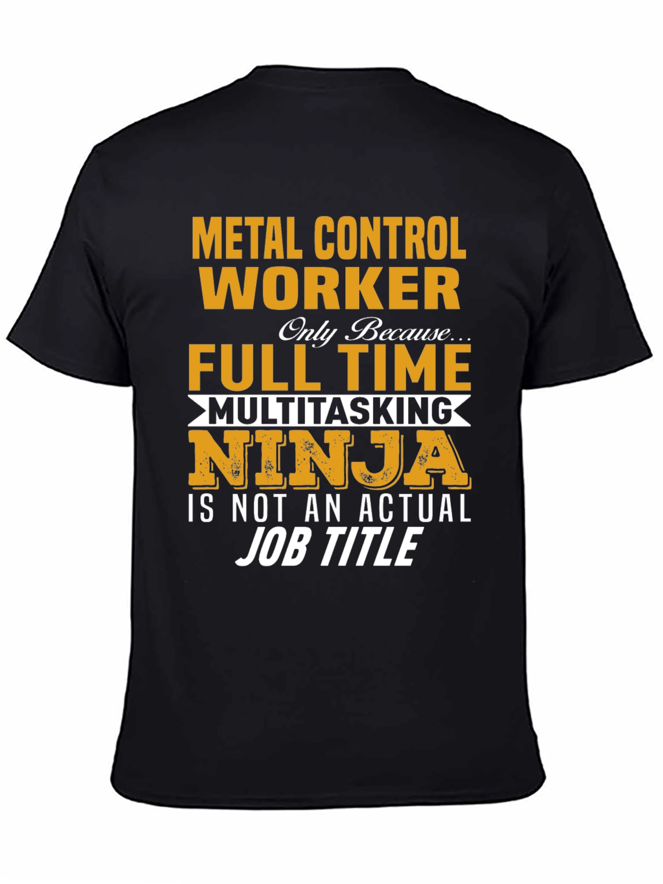 Metal Control Worker T-Shirt