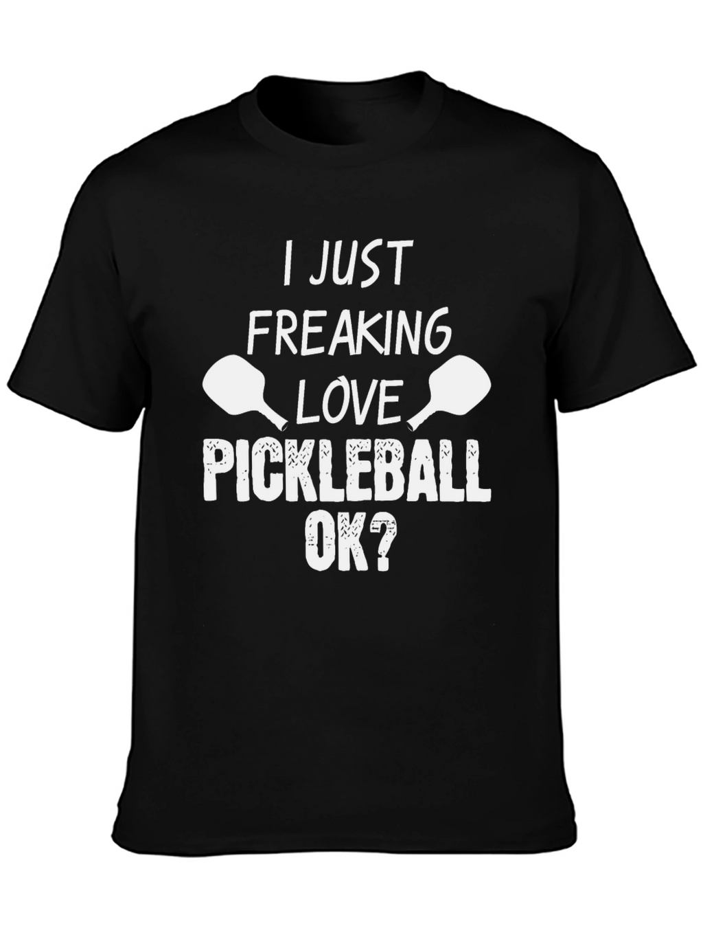 I Love Pickleball Graphic Tee