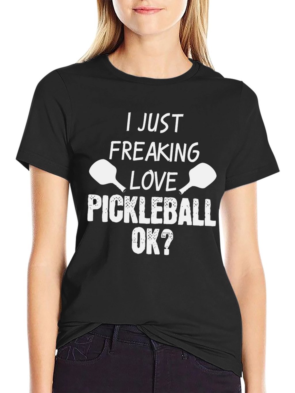 I Love Pickleball Graphic Tee