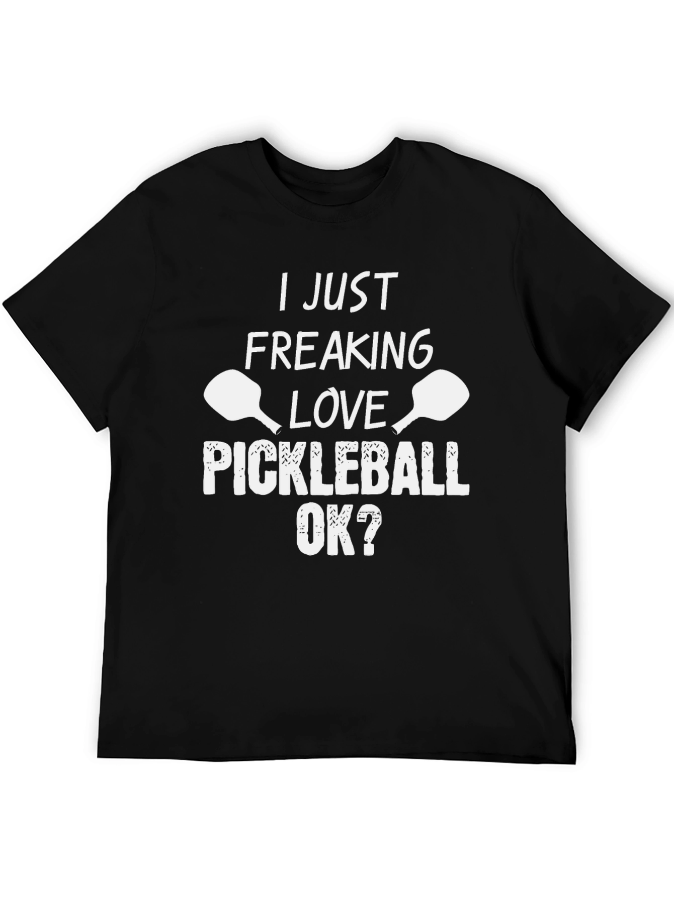 I Love Pickleball Graphic Tee