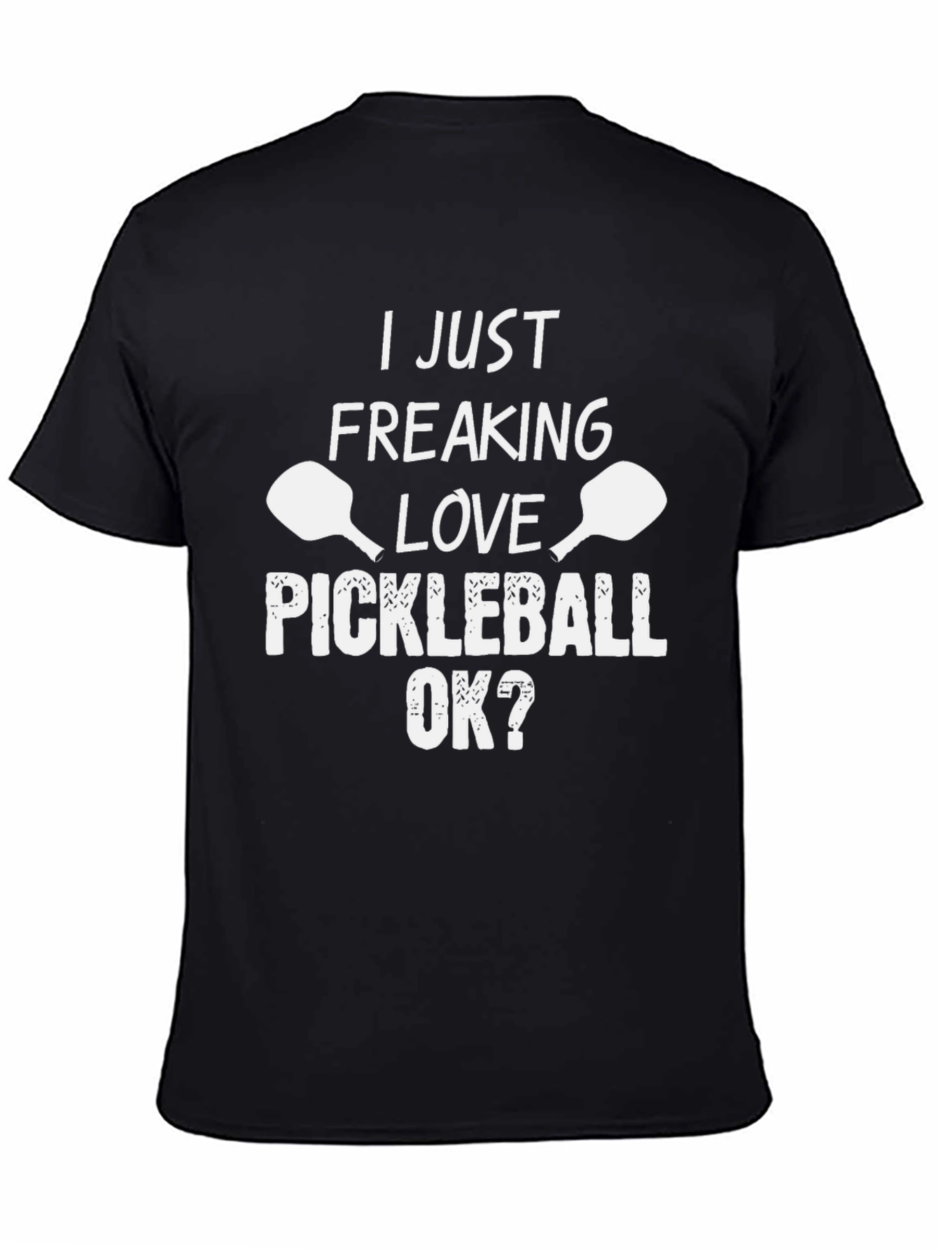 I Love Pickleball Graphic Tee