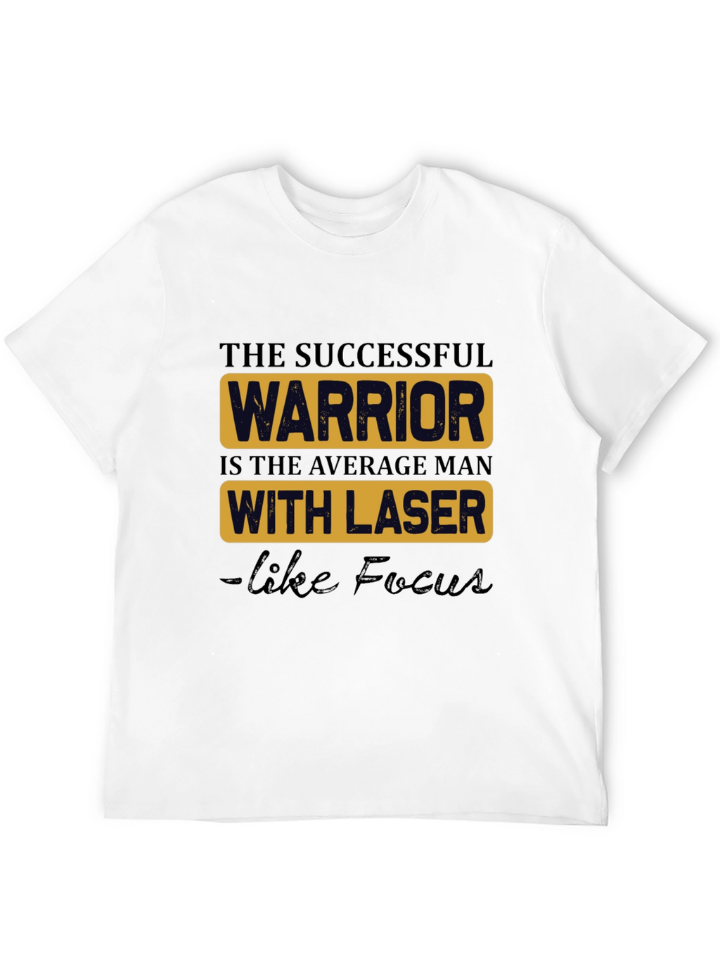 Successful Warrior Graphic Tee - Black
