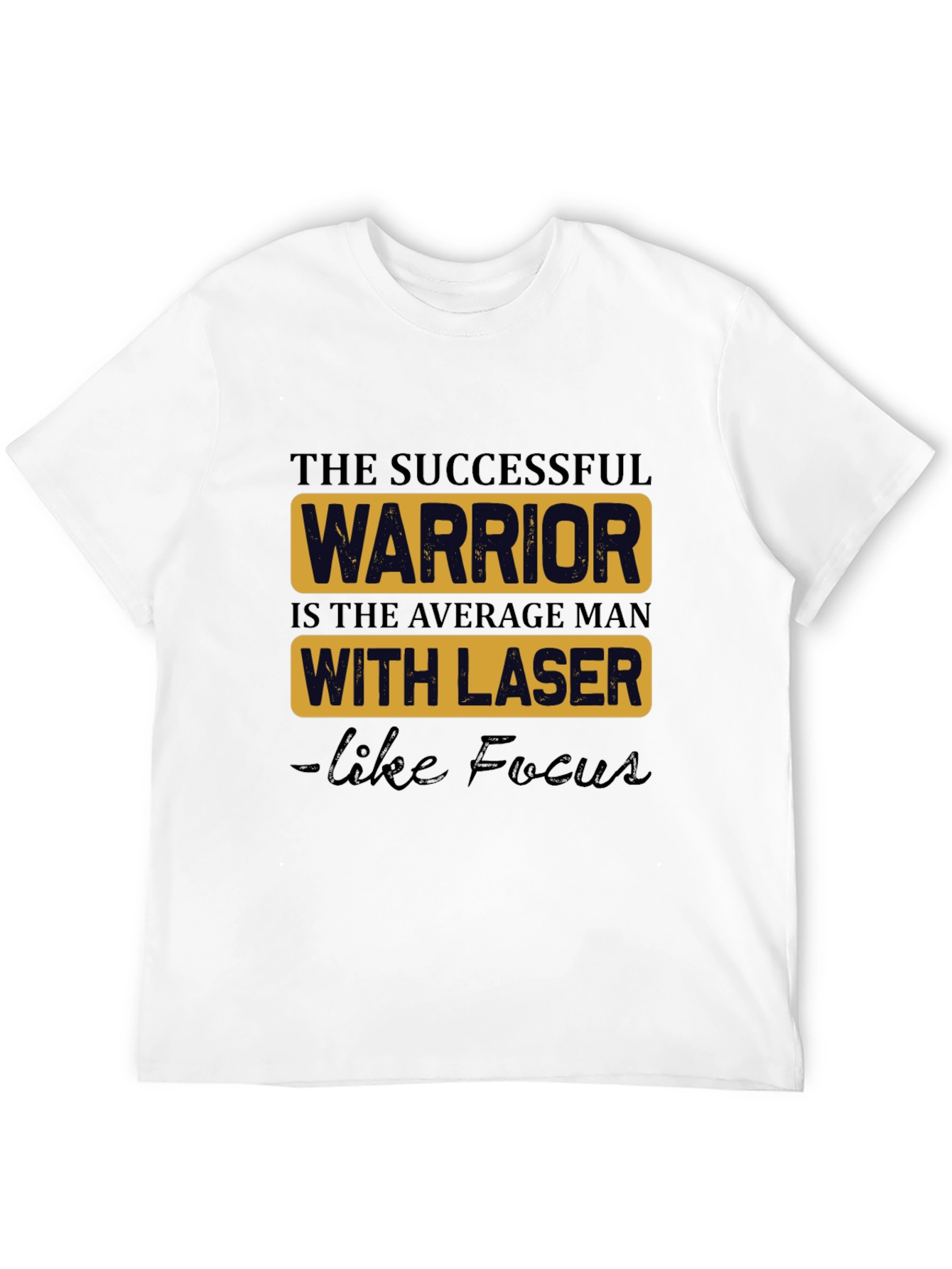Successful Warrior Graphic Tee - Black